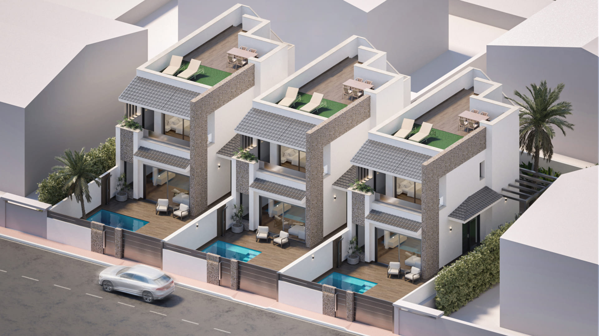 For sale - 3 Bedroom 3 Bathroom terraced in San Pedro del Pinatar - San Pedro del Pinatar  - Murcia
