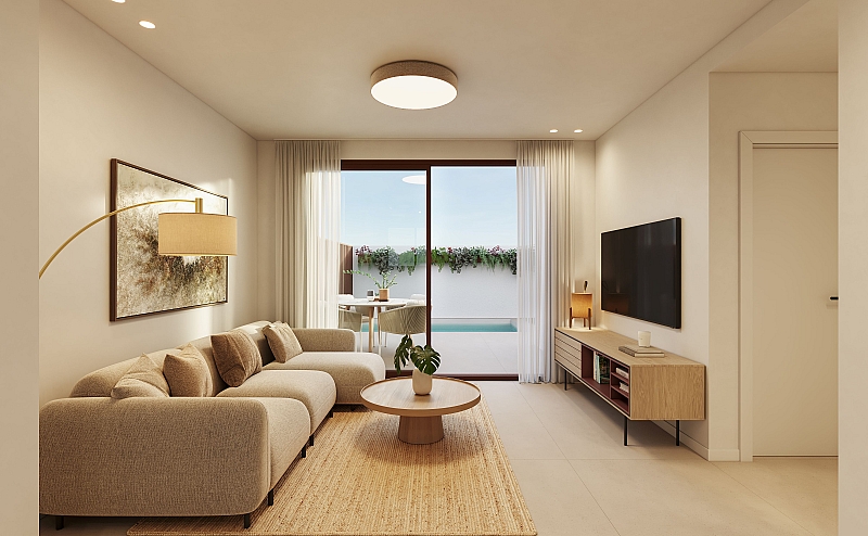 2 Bedroom 2 Bathroom low-bungalow in San Pedro del Pinatar
