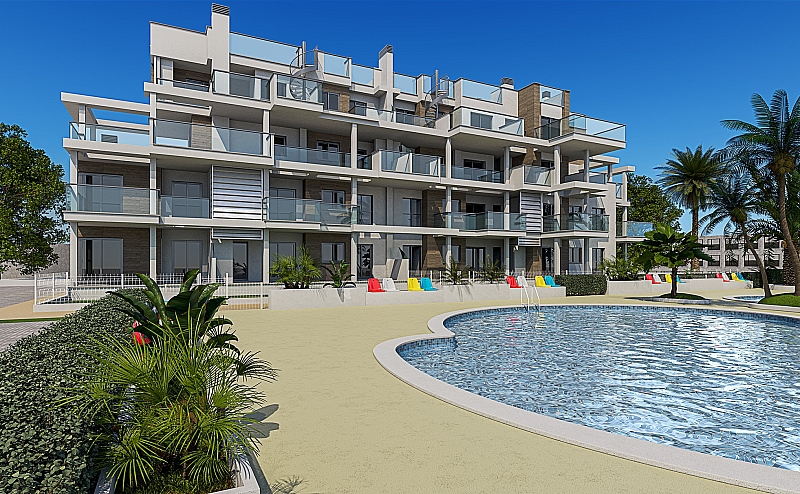 3 Bedroom 2 Bathroom ground-floor in Denia