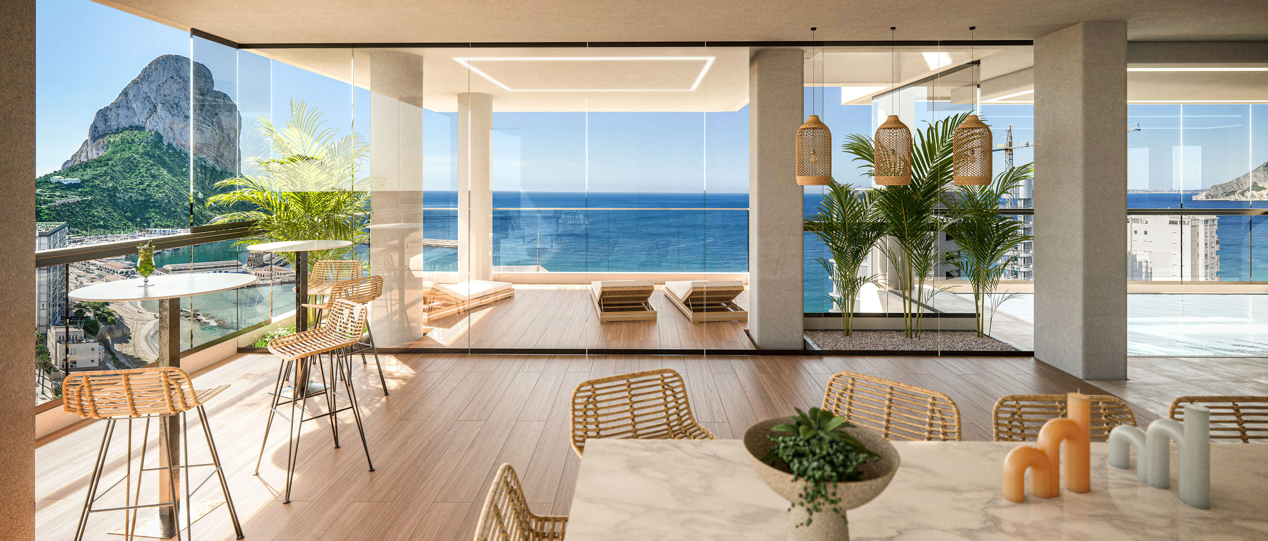 For sale - 3 Bedroom 3 Bathroom penthouse in Calpe - Calpe  - Alicante