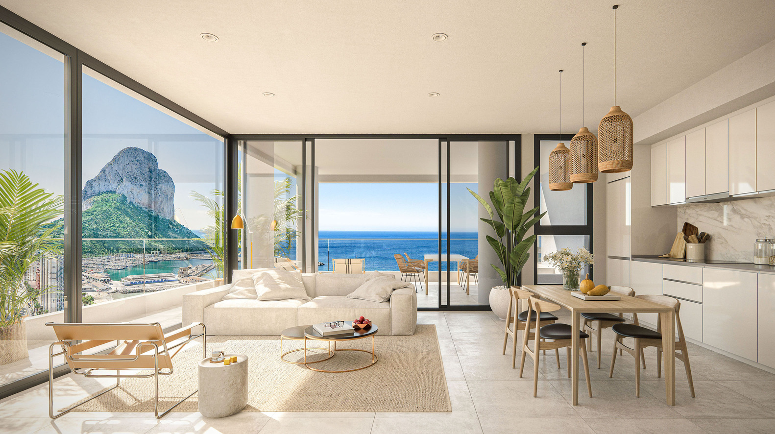 For sale - 3 Bedroom 3 Bathroom penthouse in Calpe - Calpe  - Alicante