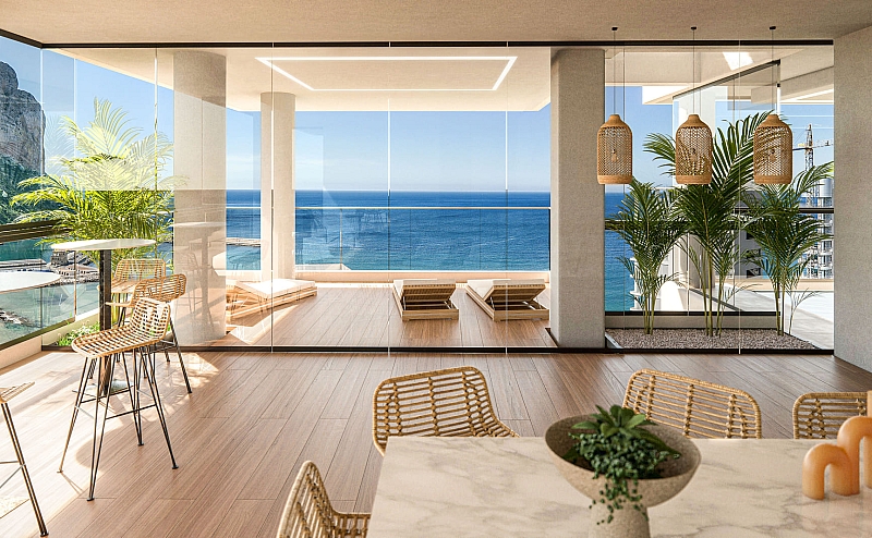 2 Bedroom 2 Bathroom apartment in Calpe