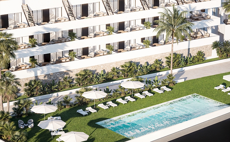 2 Bedroom 2 Bathroom penthouse in Finestrat