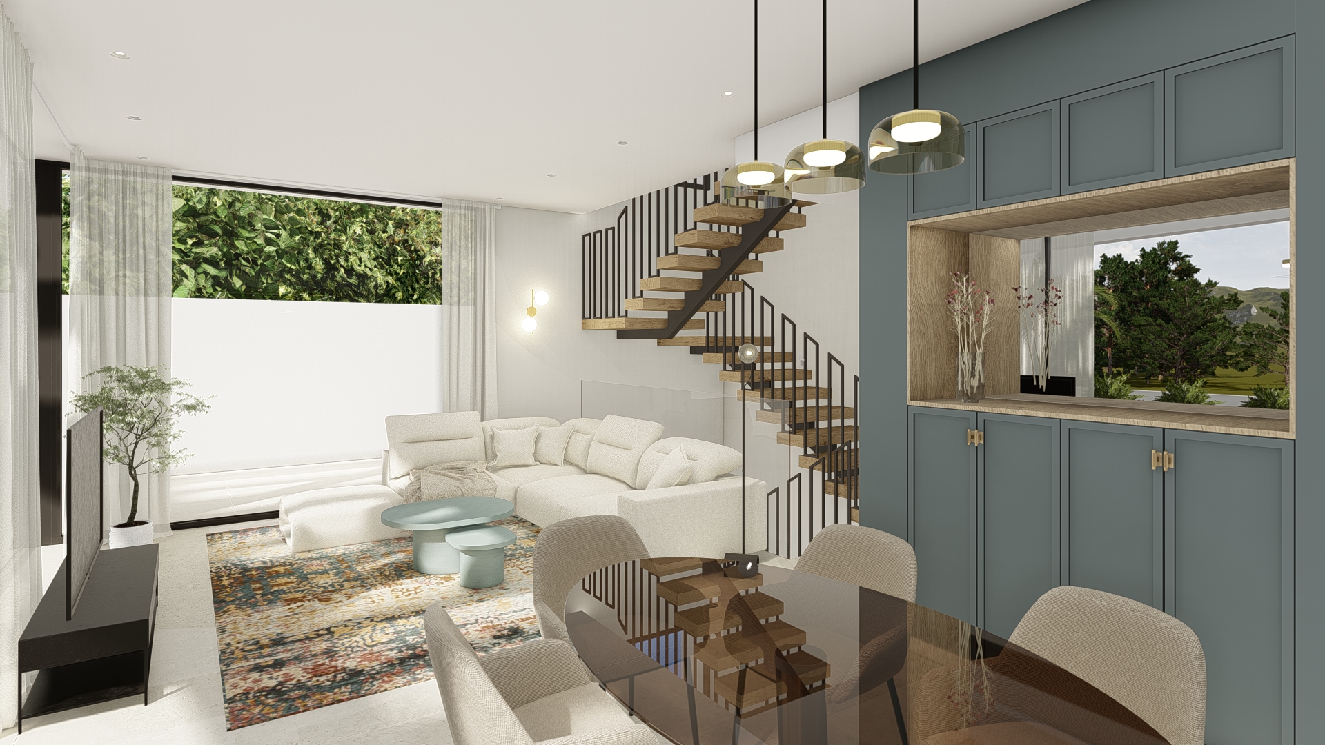 For sale - 3 Bedroom 3 Bathroom detached in Polop - Polop  - Alicante