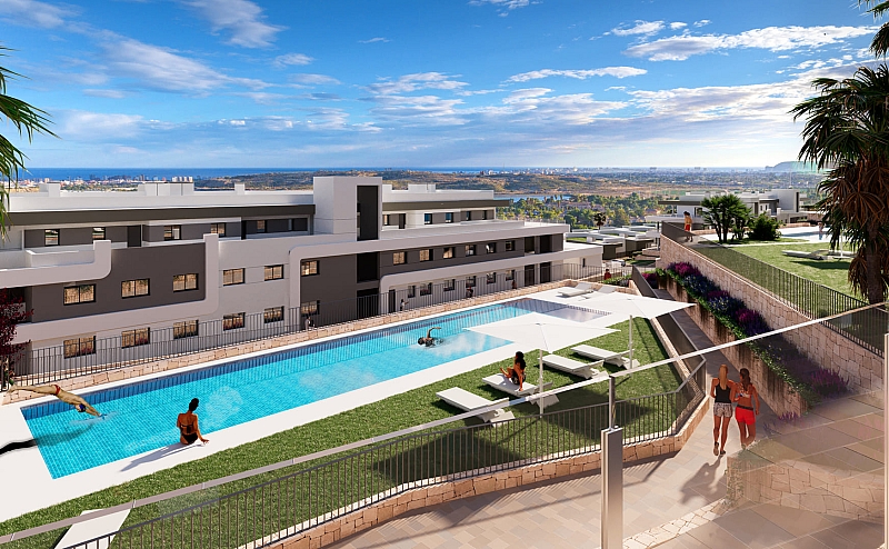2 Bedroom 2 Bathroom penthouse in Mutxamel