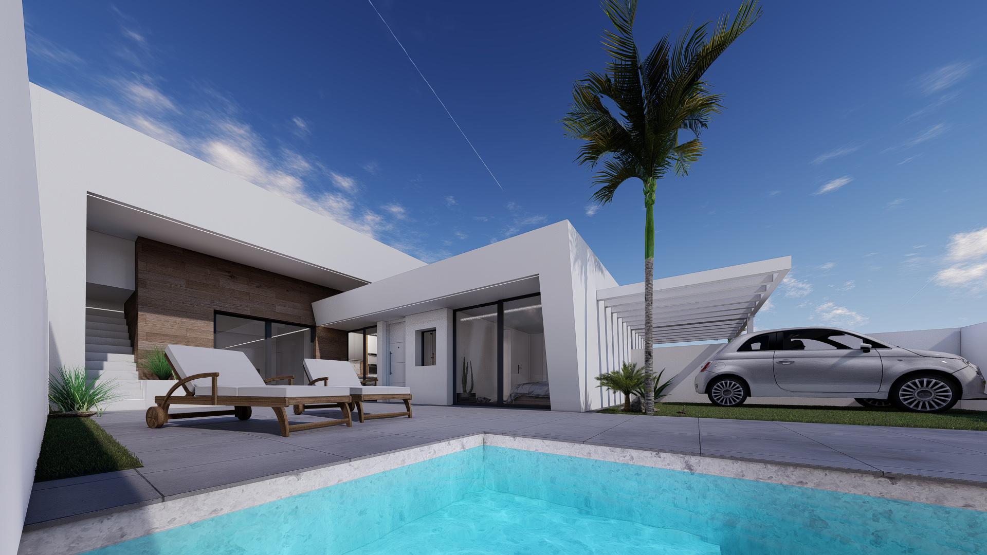 For sale - 3 Bedroom 2 Bathroom detached in Roldán - Roldán  - Murcia