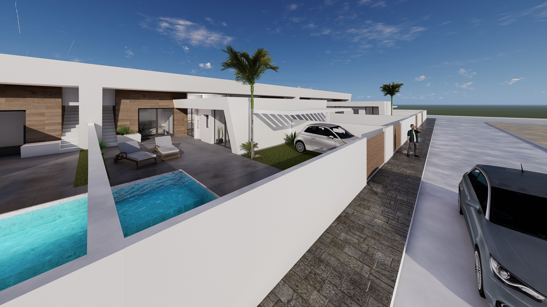For sale - 3 Bedroom 2 Bathroom detached in Roldán - Roldán  - Murcia