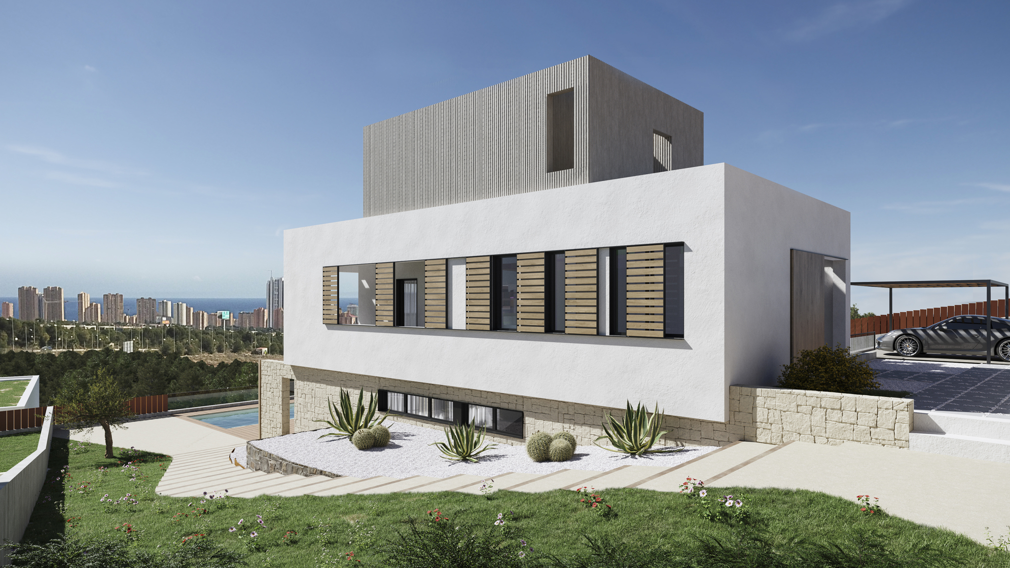 For sale - 3 Bedroom 3 Bathroom detached in Finestrat - Finestrat  - Alicante