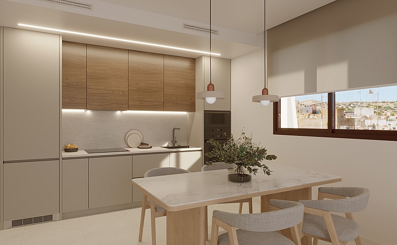 2 Bedroom 2 Bathroom penthouse in Santa Pola