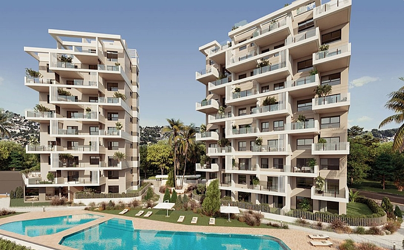2 Bedroom 2 Bathroom penthouse in Calpe