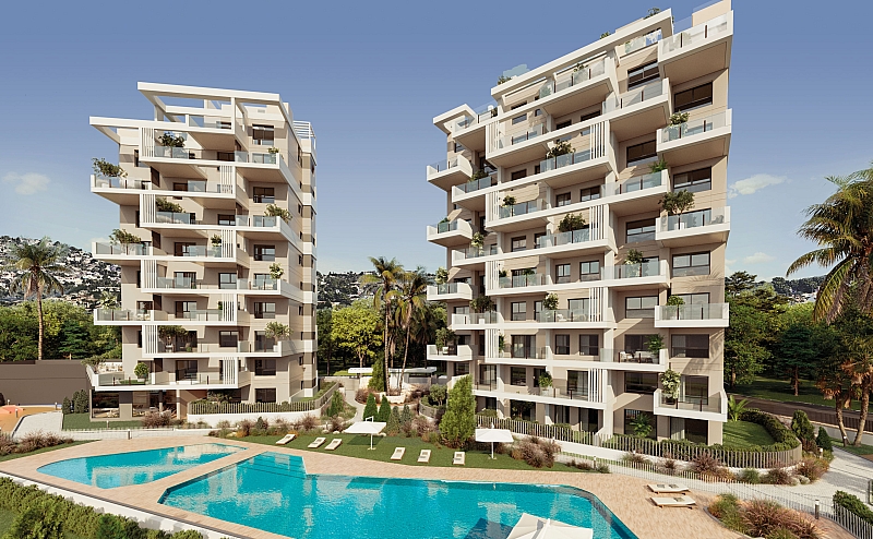 2 Bedroom 2 Bathroom apartment in Calpe