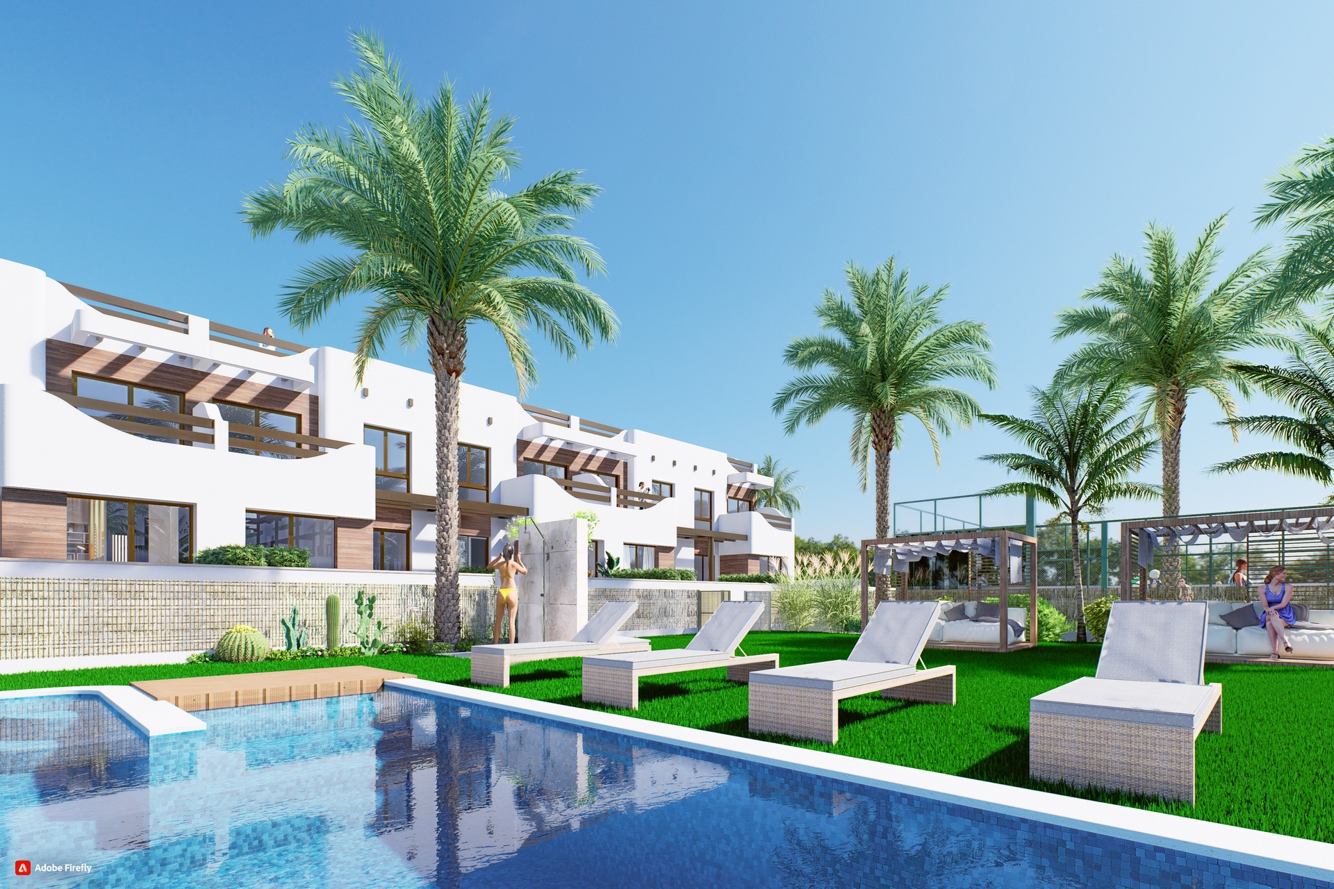 For sale - 2 Bedroom 2 Bathroom low-bungalow in Torre de la Horadada - Torre de la Horadada  - Alicante