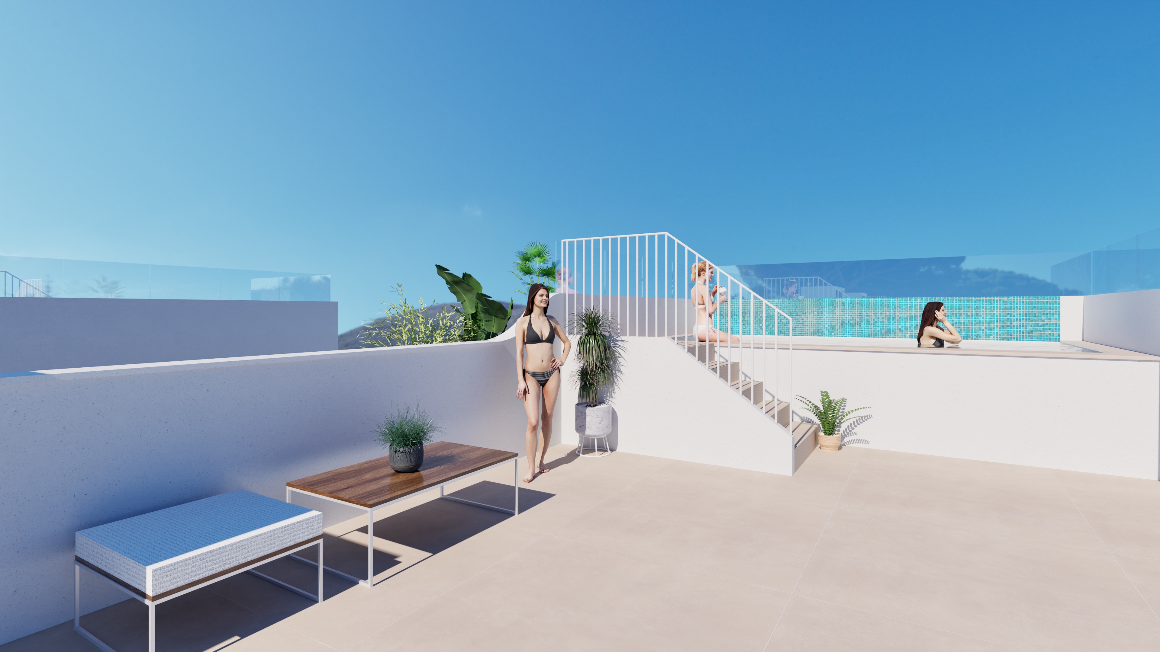 For sale - 2 Bedroom 2 Bathroom low-bungalow in Torre de la Horadada - Torre de la Horadada  - Alicante