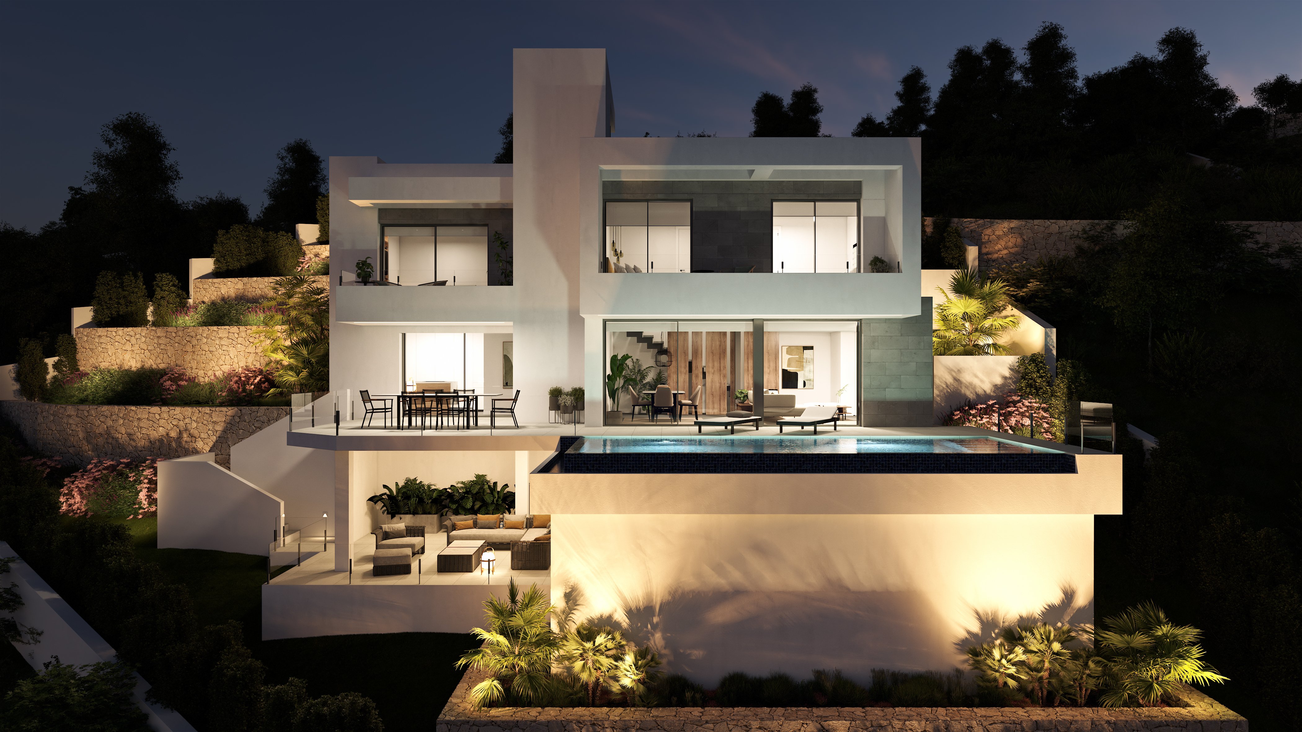 For sale - 3 Bedroom 3 Bathroom villa in Cumbre del Sol - Cumbre del Sol  - Alicante