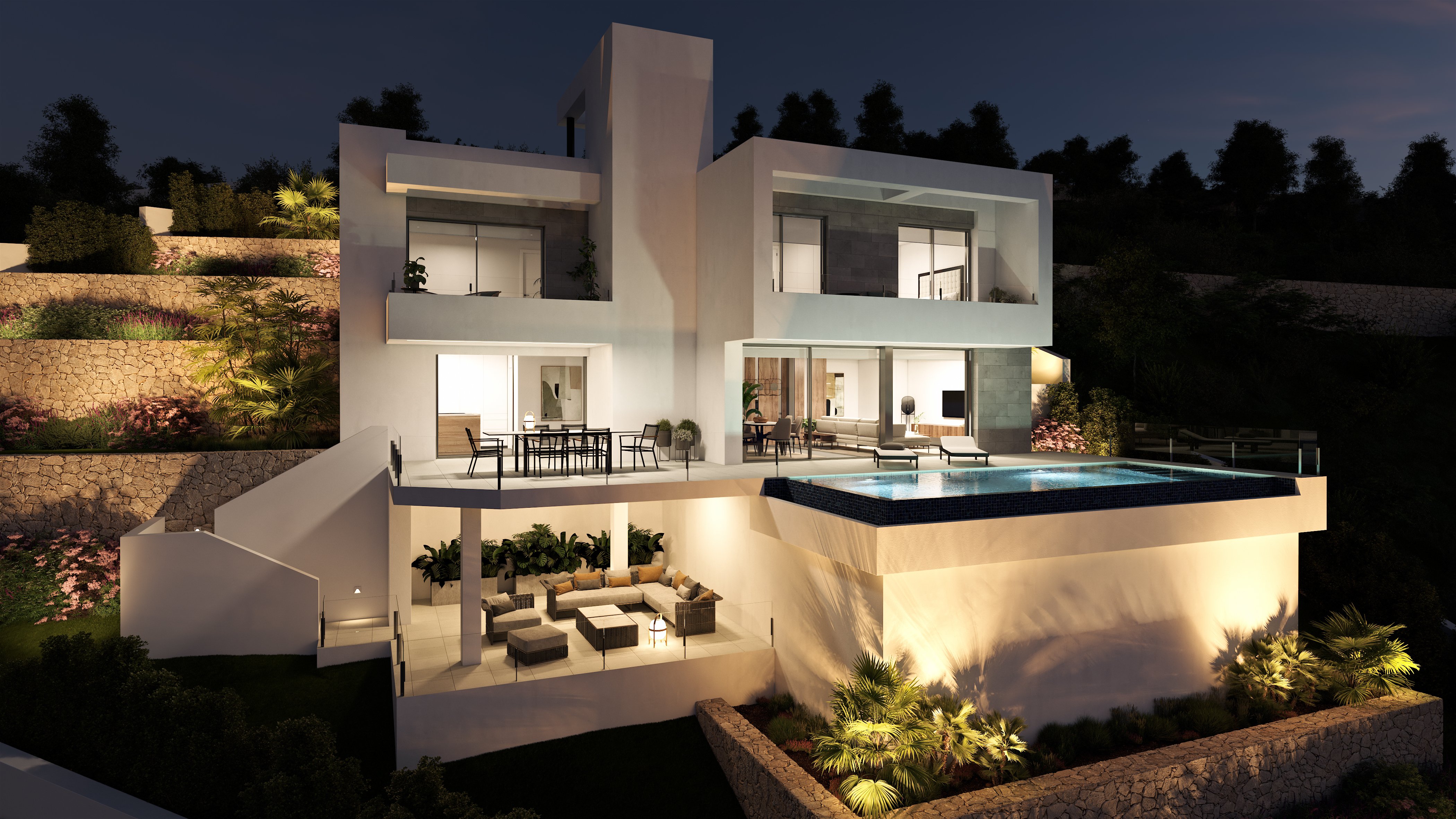 For sale - 3 Bedroom 3 Bathroom villa in Cumbre del Sol - Cumbre del Sol  - Alicante