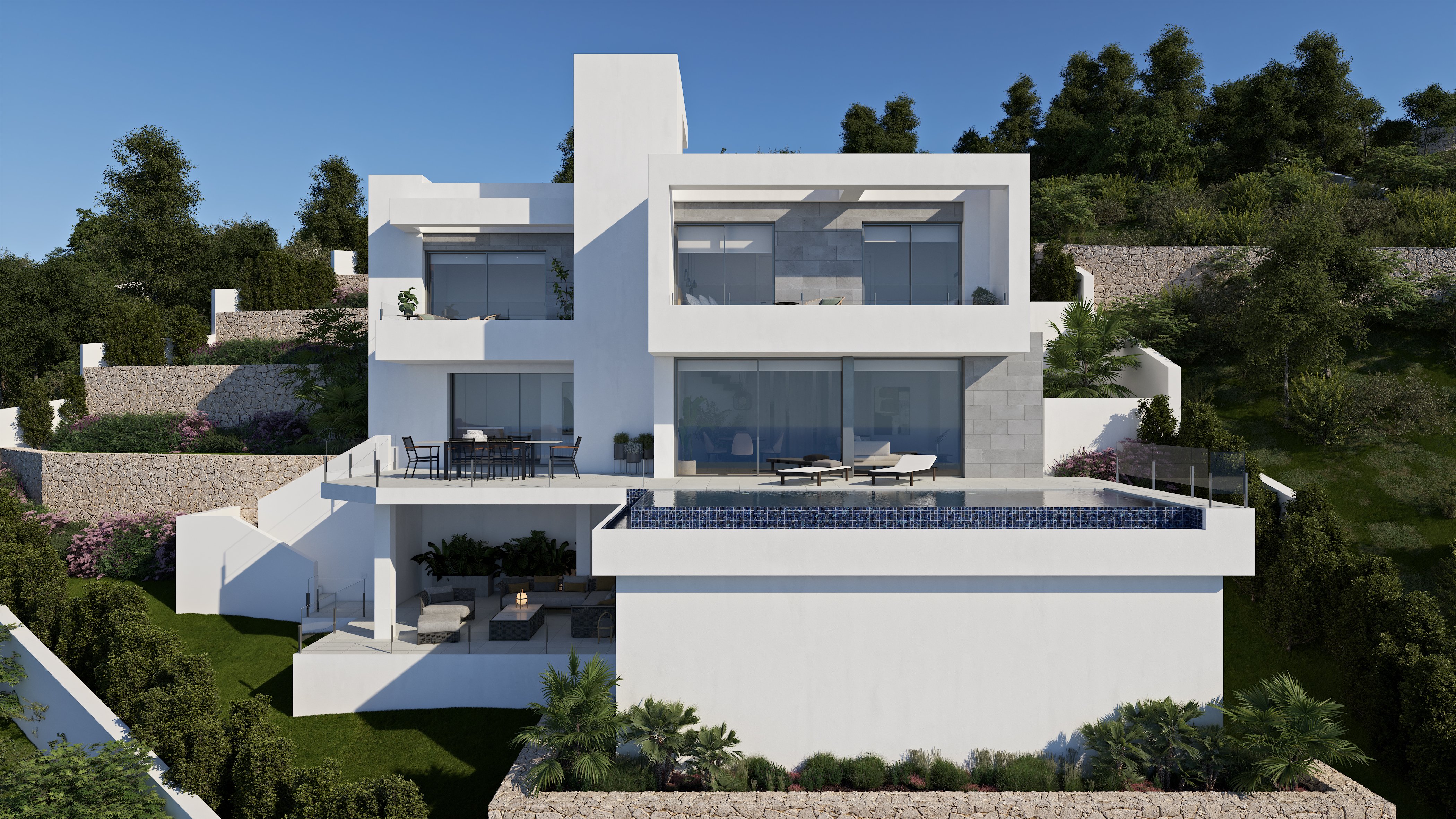 For sale - 3 Bedroom 3 Bathroom villa in Cumbre del Sol - Cumbre del Sol  - Alicante