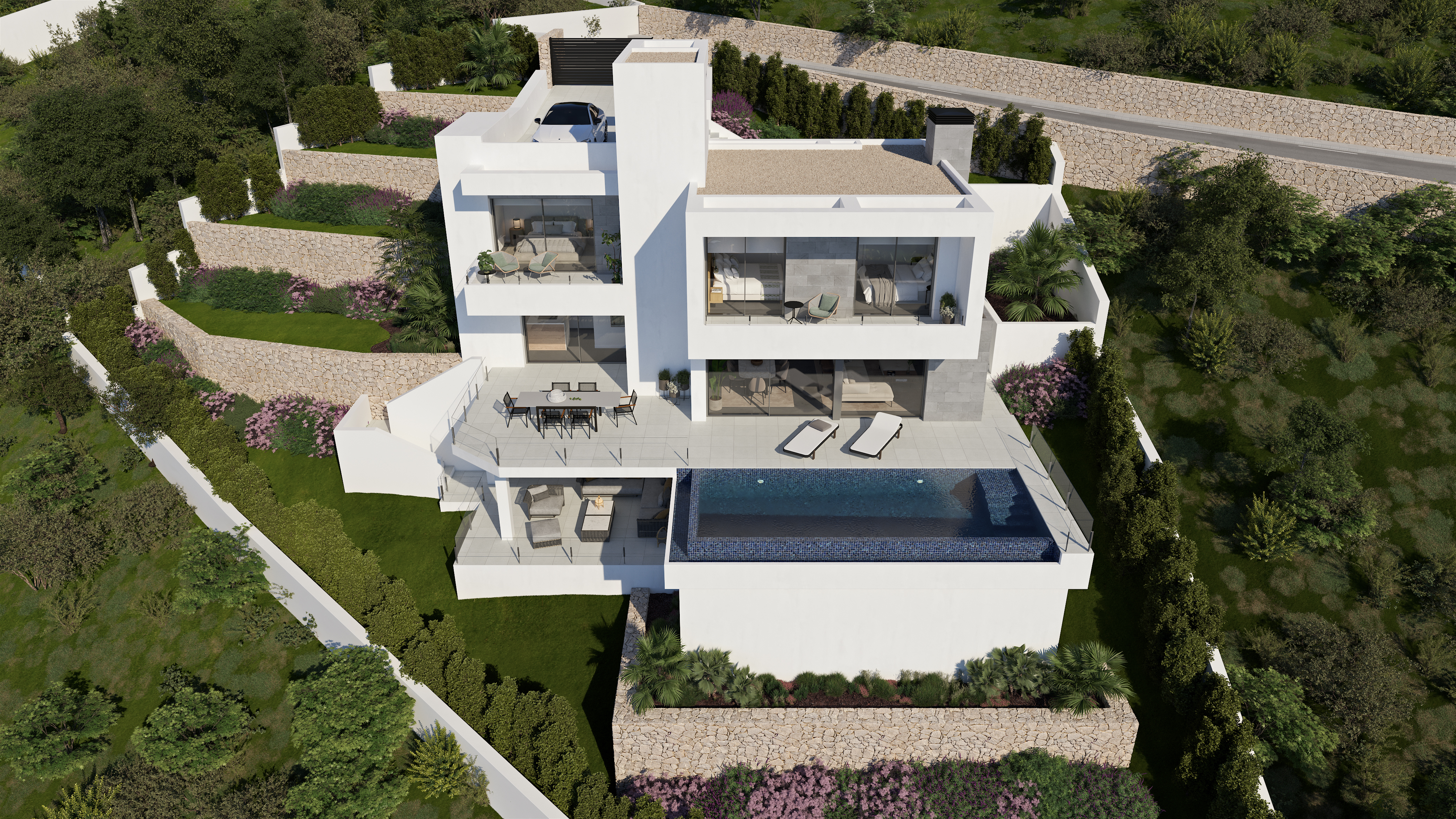 For sale - 3 Bedroom 3 Bathroom villa in Cumbre del Sol - Cumbre del Sol  - Alicante