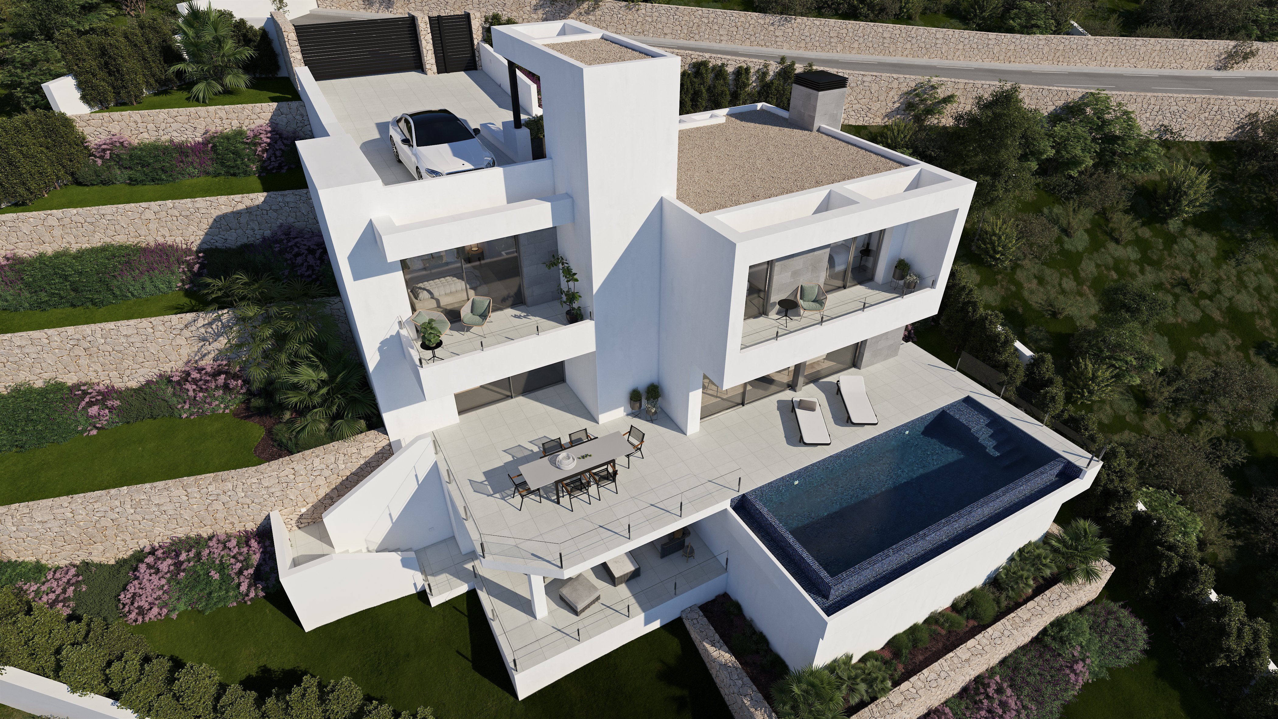 For sale - 3 Bedroom 3 Bathroom villa in Cumbre del Sol - Cumbre del Sol  - Alicante