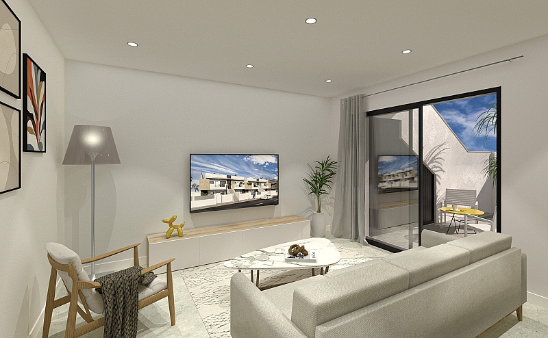 2 Bedroom 2 Bathroom low-bungalow in San Pedro del Pinatar