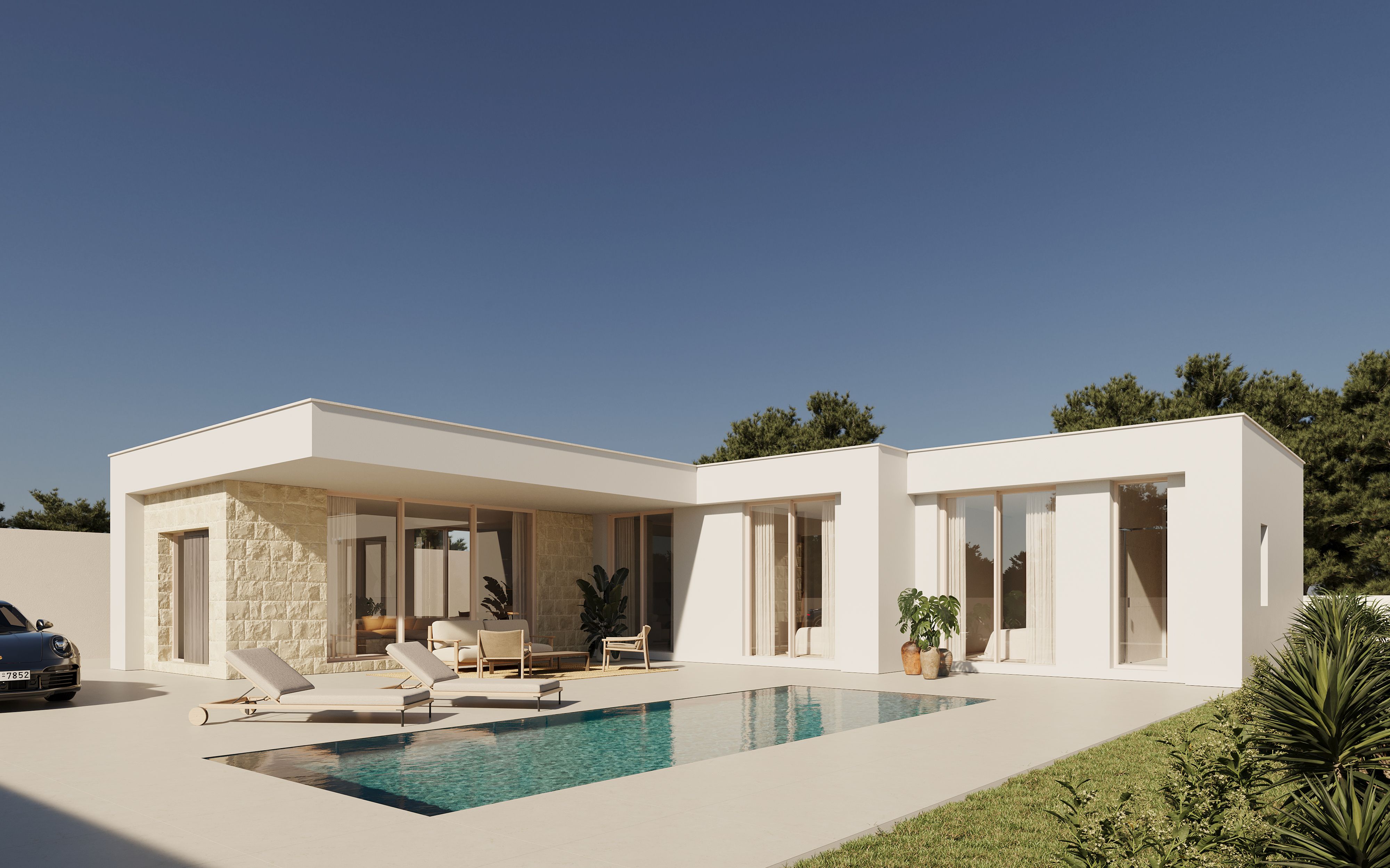 For sale - 3 Bedroom 3 Bathroom villa in Polop - Polop  - Alicante