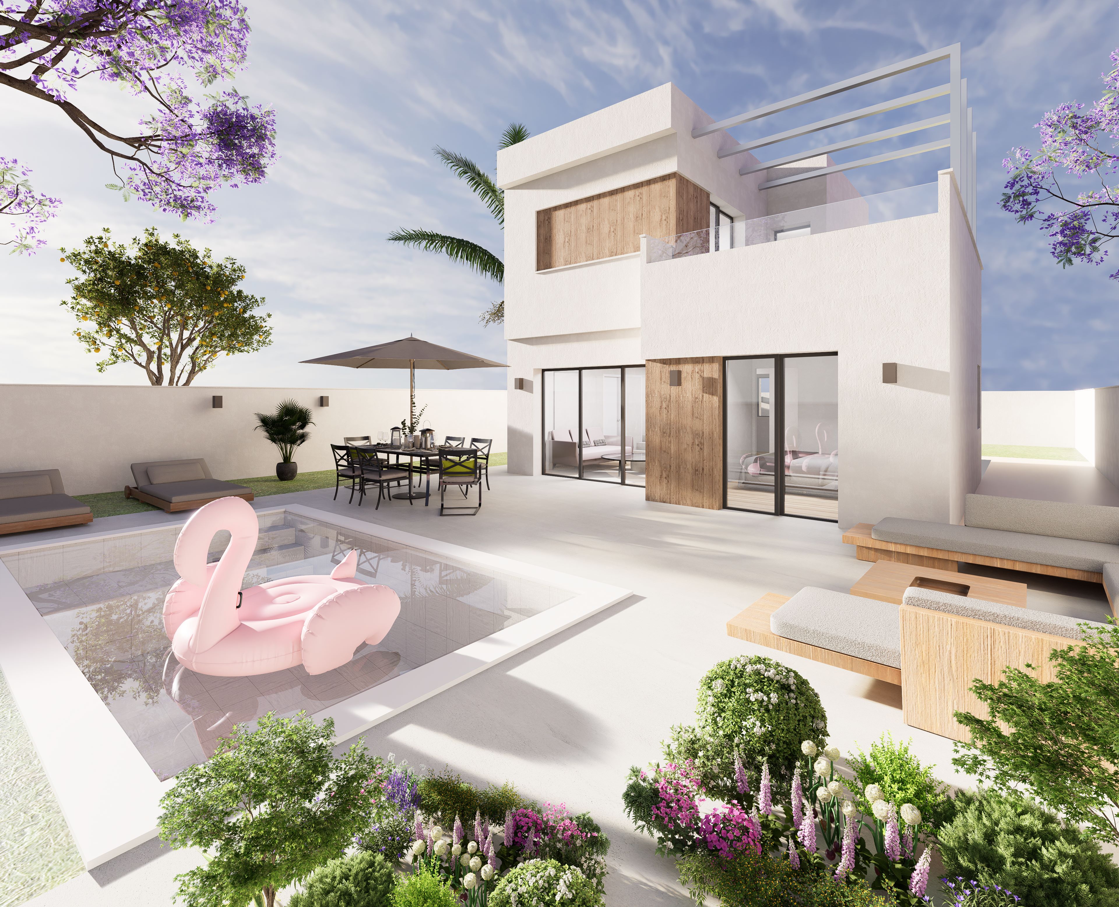 For sale - 3 Bedroom 2 Bathroom detached in Ciudad Quesada - Ciudad Quesada  - Alicante