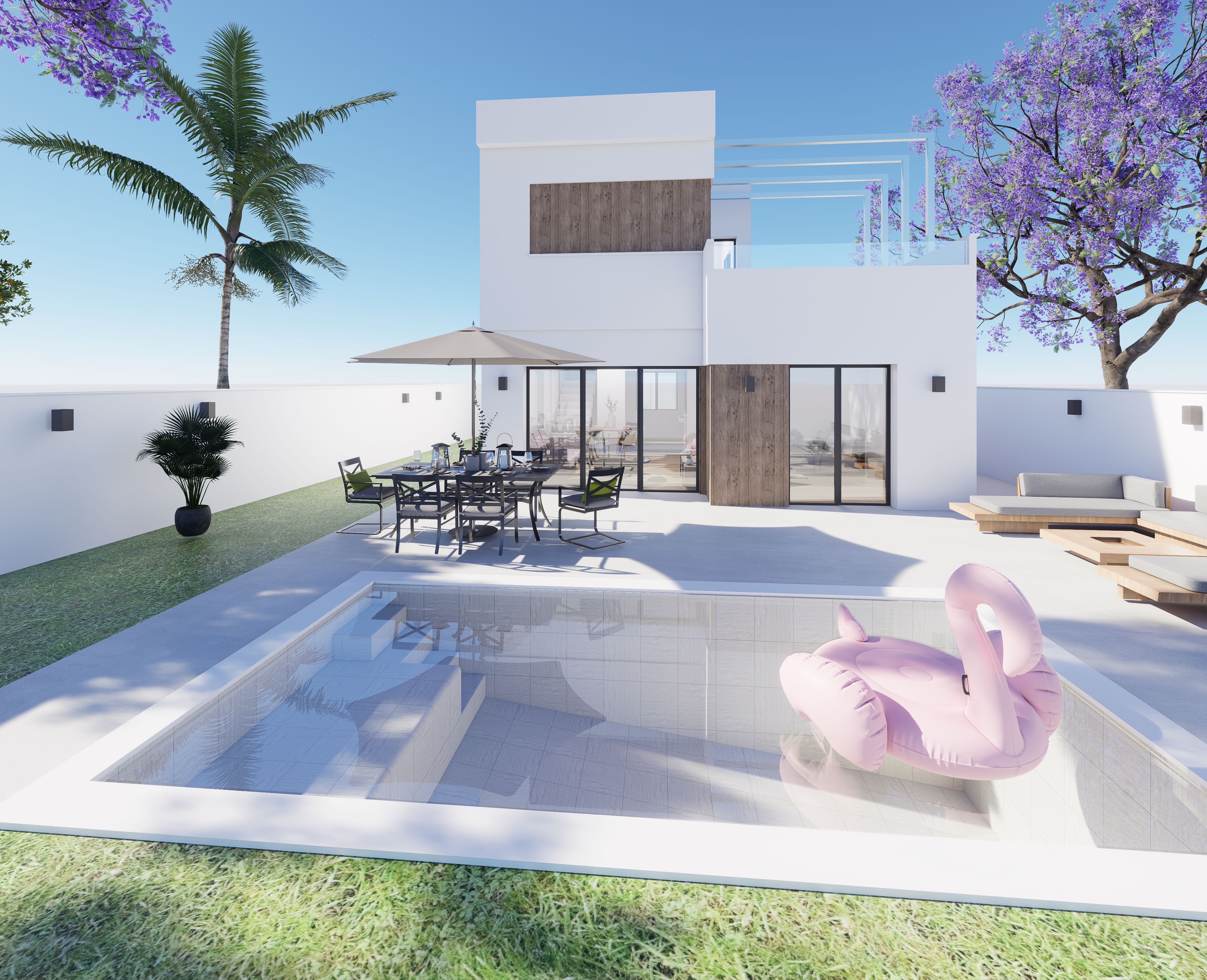 For sale - 3 Bedroom 2 Bathroom detached in Ciudad Quesada - Ciudad Quesada  - Alicante