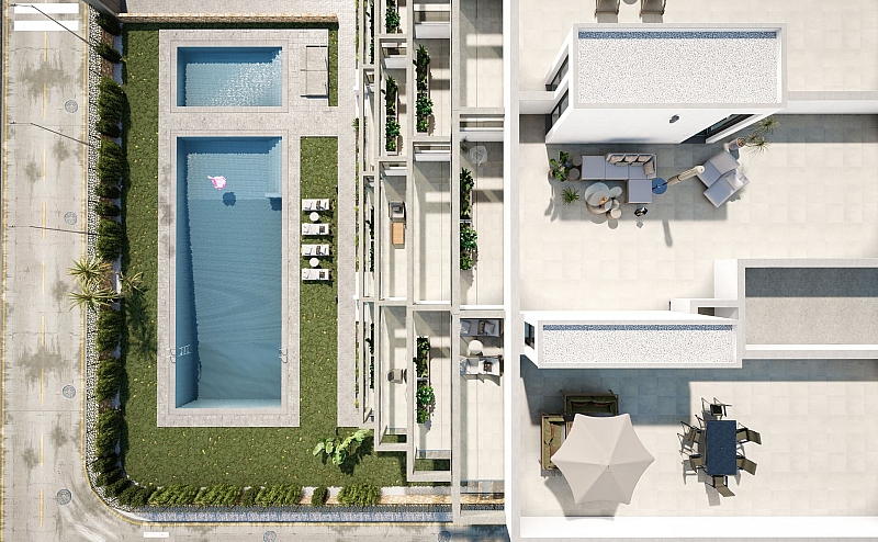 2 Bedroom 2 Bathroom penthouse in Islas Menores