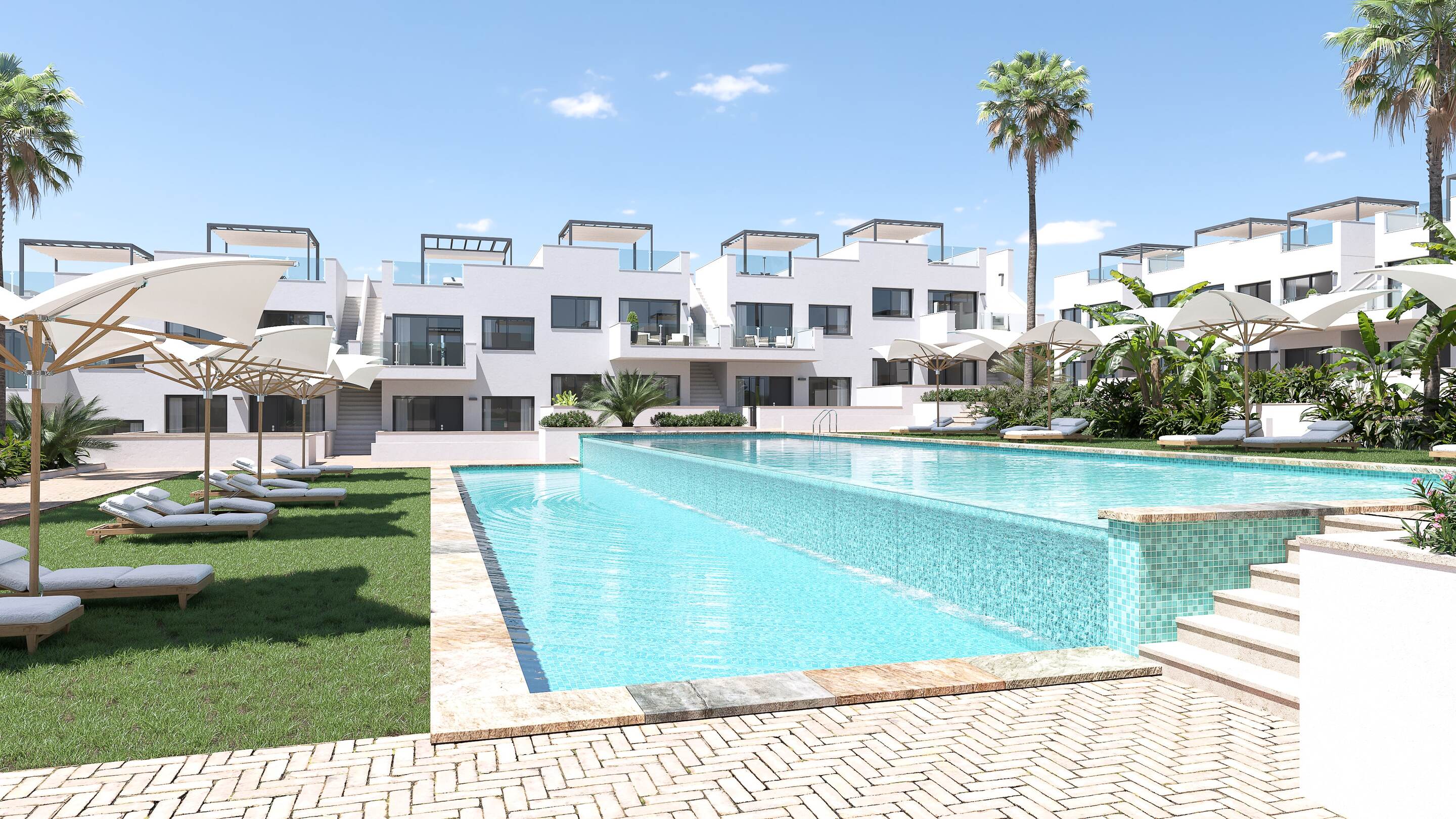 For sale - 2 Bedroom 2 Bathroom low-bungalow in Torrevieja - Torrevieja  - Alicante