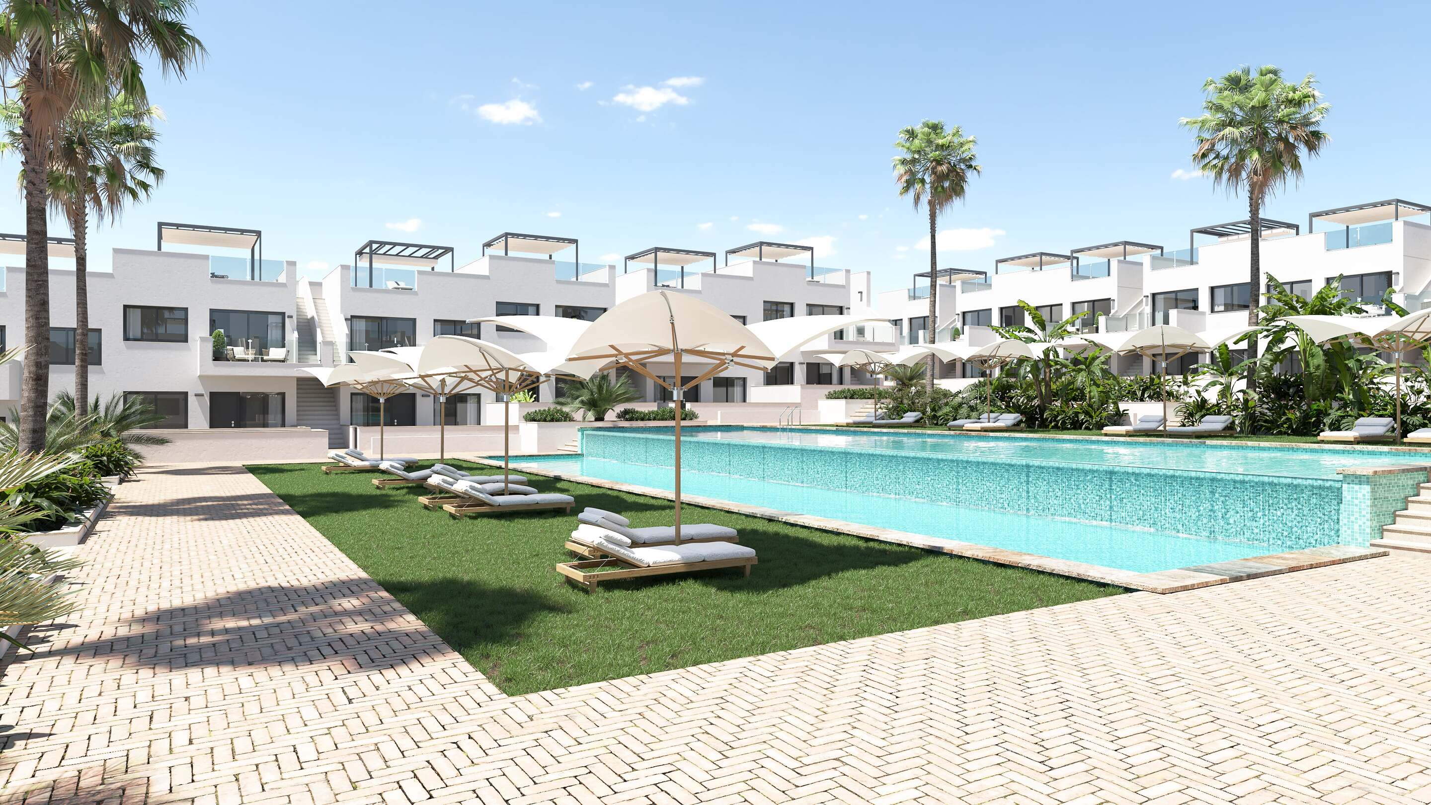 For sale - 2 Bedroom 2 Bathroom low-bungalow in Torrevieja - Torrevieja  - Alicante
