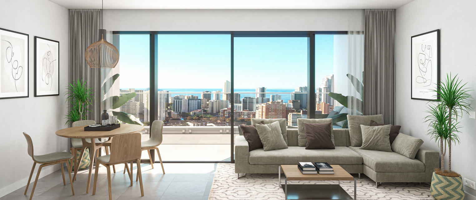 For sale - 2 Bedroom 2 Bathroom apartment in Benidorm - Benidorm  - Alicante