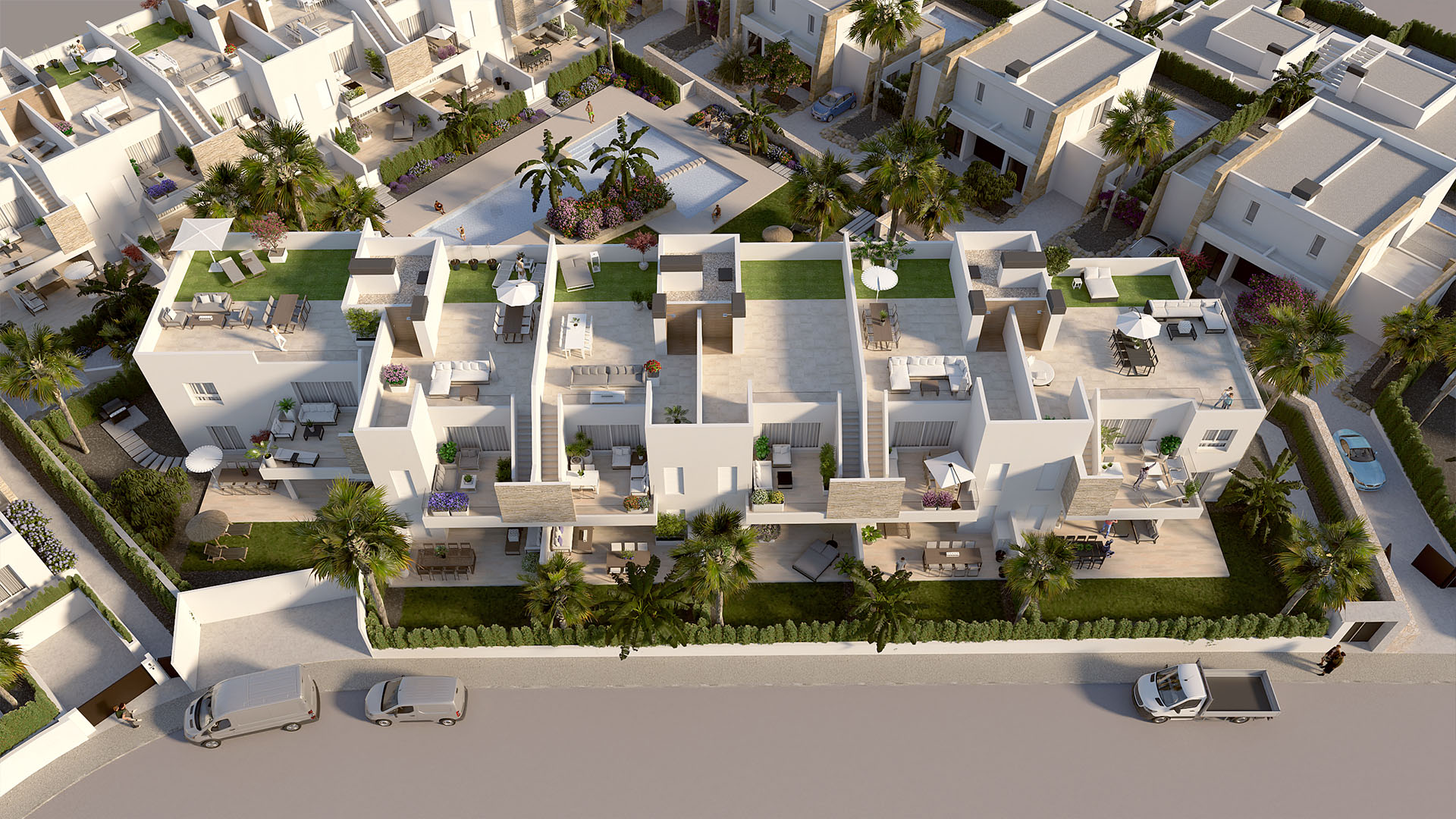 For sale - 2 Bedroom 2 Bathroom low-bungalow in La Finca Golf - La Finca Golf  - Alicante