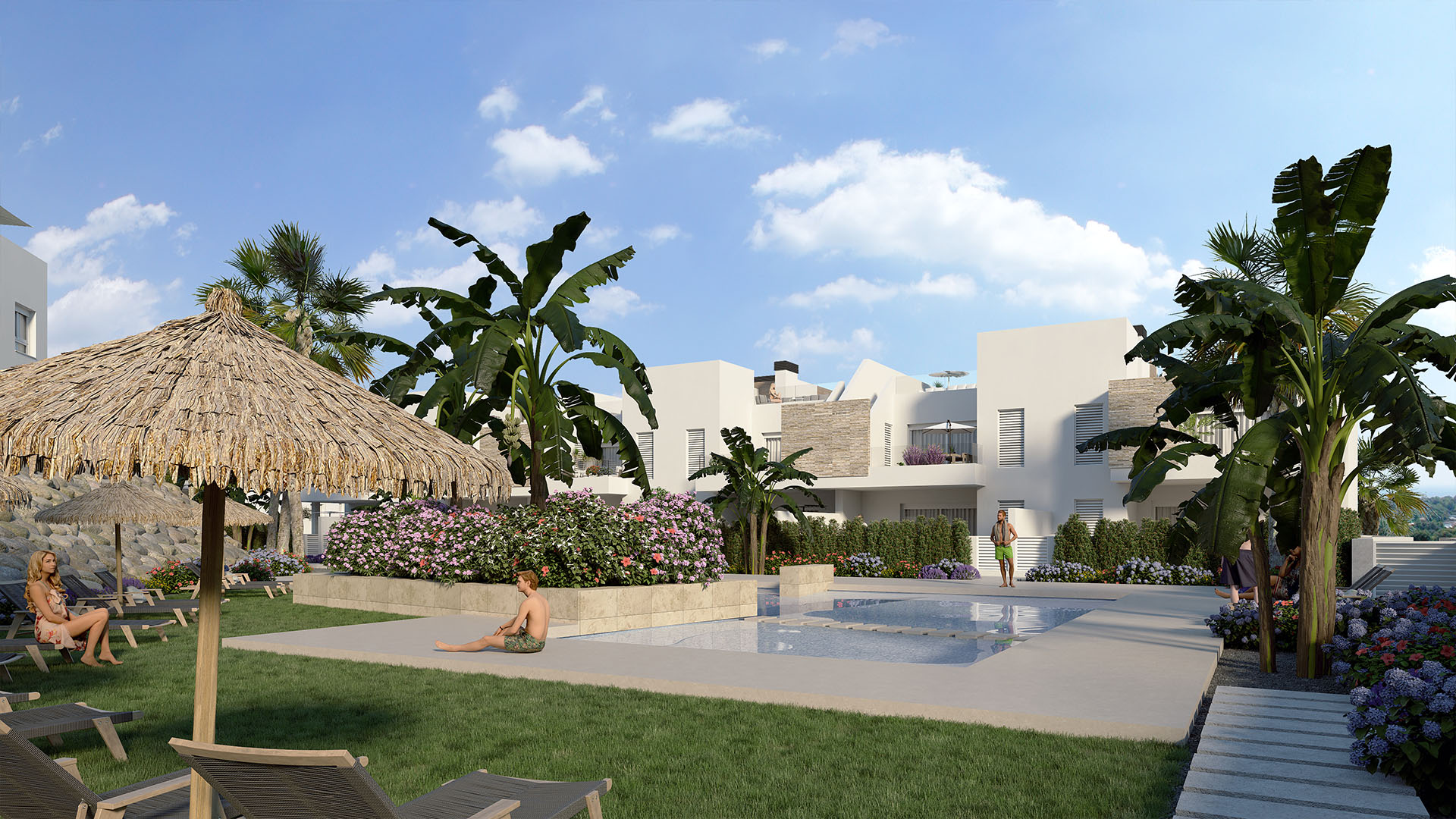 For sale - 3 Bedroom 2 Bathroom low-bungalow in La Finca Golf - La Finca Golf  - Alicante