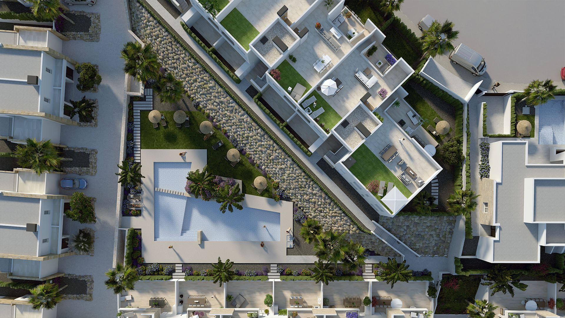For sale - 2 Bedroom 2 Bathroom high-bungalow in La Finca Golf - La Finca Golf  - Alicante
