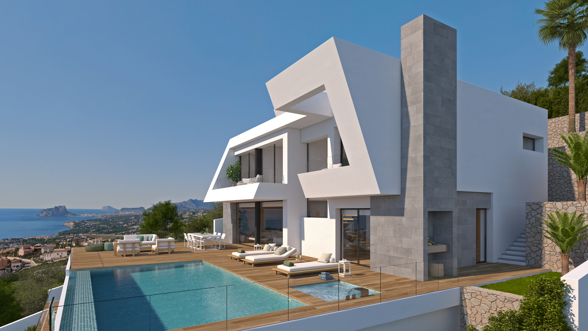 For sale - 3 Bedroom 4 Bathroom villa in Cumbre del Sol - Cumbre del Sol  - Alicante