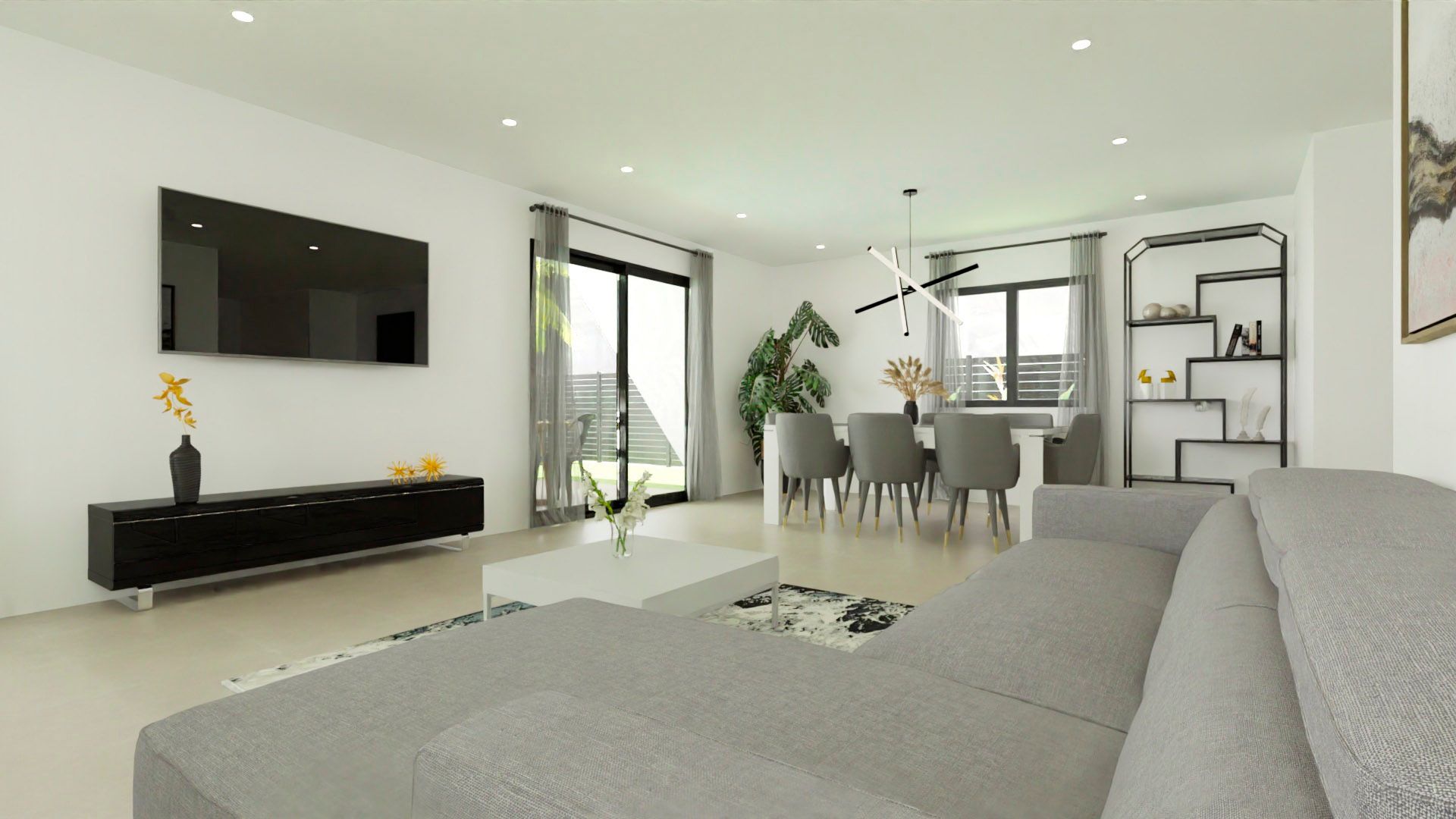 For sale - 3 Bedroom 2 Bathroom detached in Monforte del Cid - Monforte del Cid  - Alicante