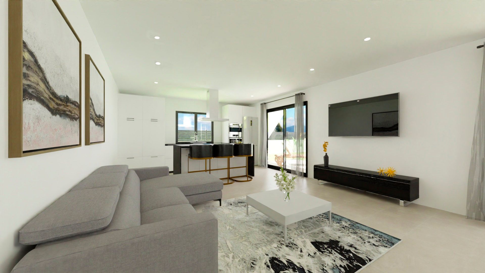 For sale - 3 Bedroom 2 Bathroom detached in Monforte del Cid - Monforte del Cid  - Alicante