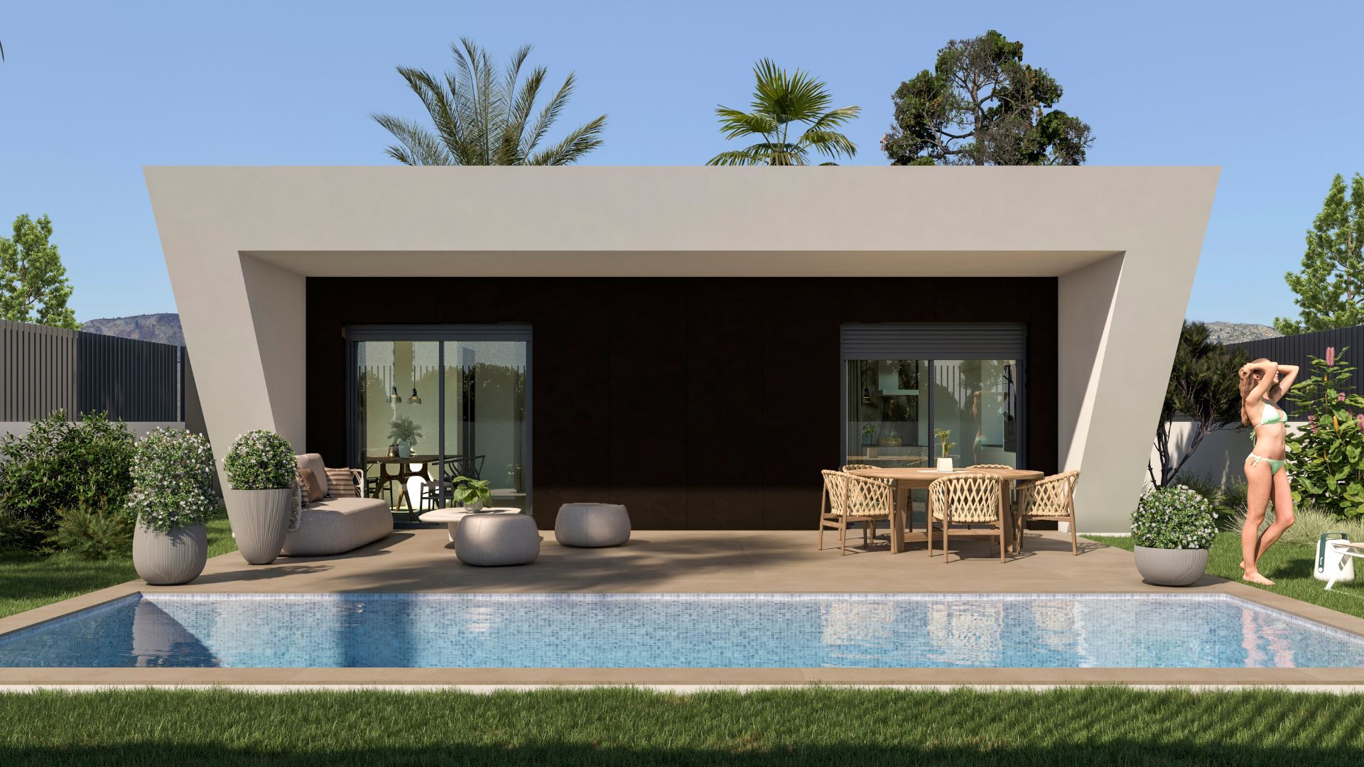 For sale - 3 Bedroom 2 Bathroom detached in Monforte del Cid - Monforte del Cid  - Alicante