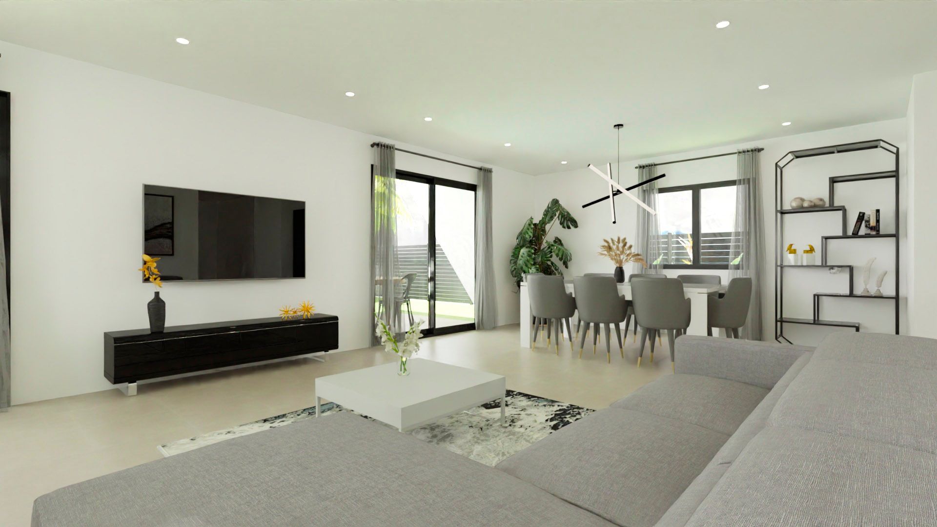 For sale - 3 Bedroom 2 Bathroom detached in Monforte del Cid - Monforte del Cid  - Alicante