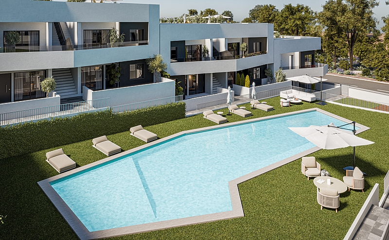 2 Bedroom 2 Bathroom low-bungalow in San Miguel de Salinas