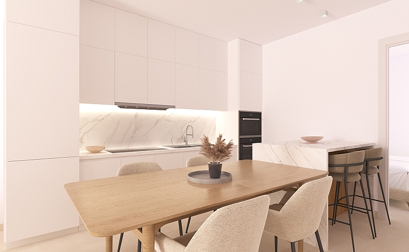 2 Bedroom 2 Bathroom penthouse in San Cayetano