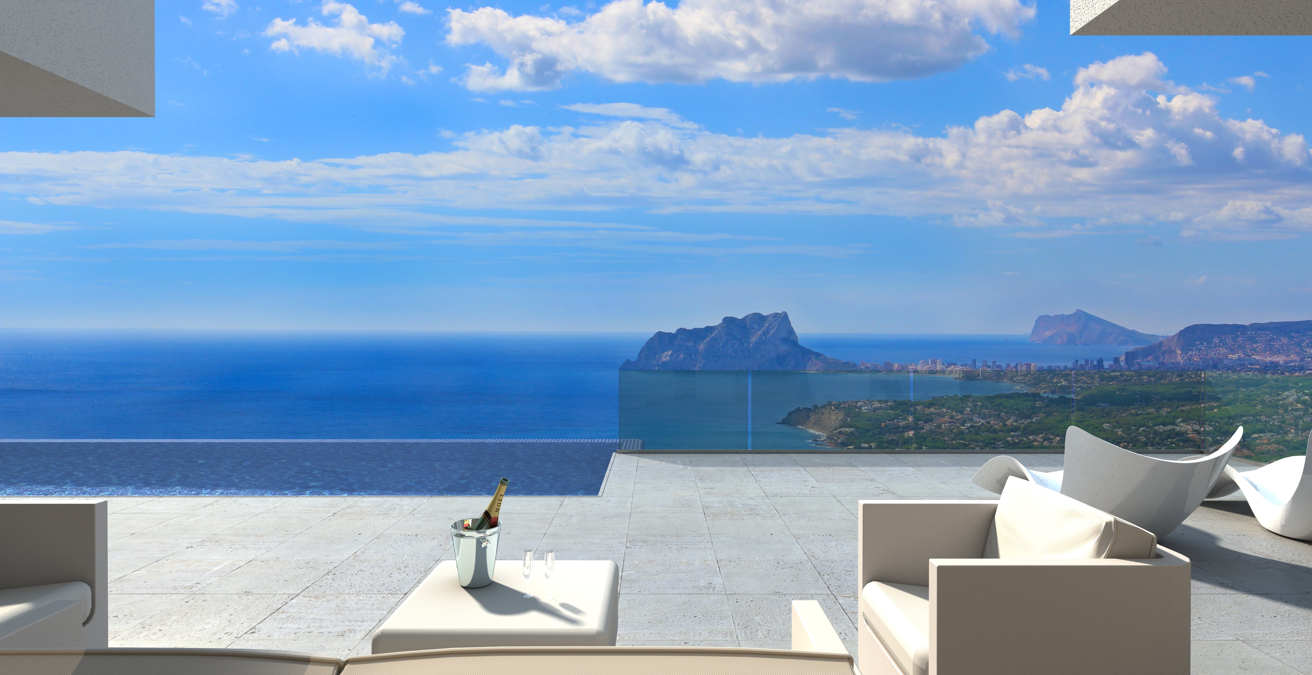 For sale - 3 Bedroom 4 Bathroom villa in Cumbre del Sol - Cumbre del Sol  - Alicante