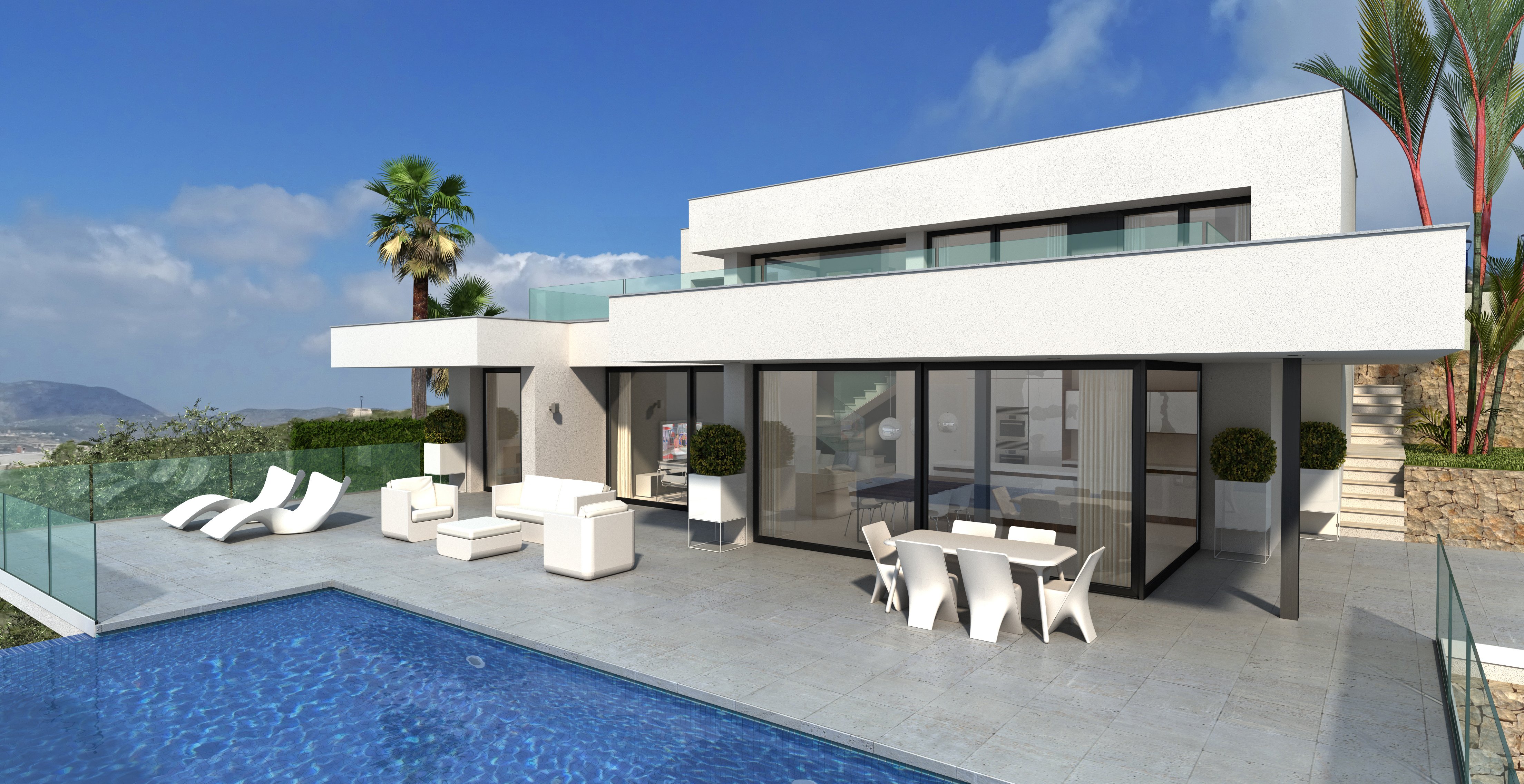 For sale - 3 Bedroom 4 Bathroom villa in Cumbre del Sol - Cumbre del Sol  - Alicante