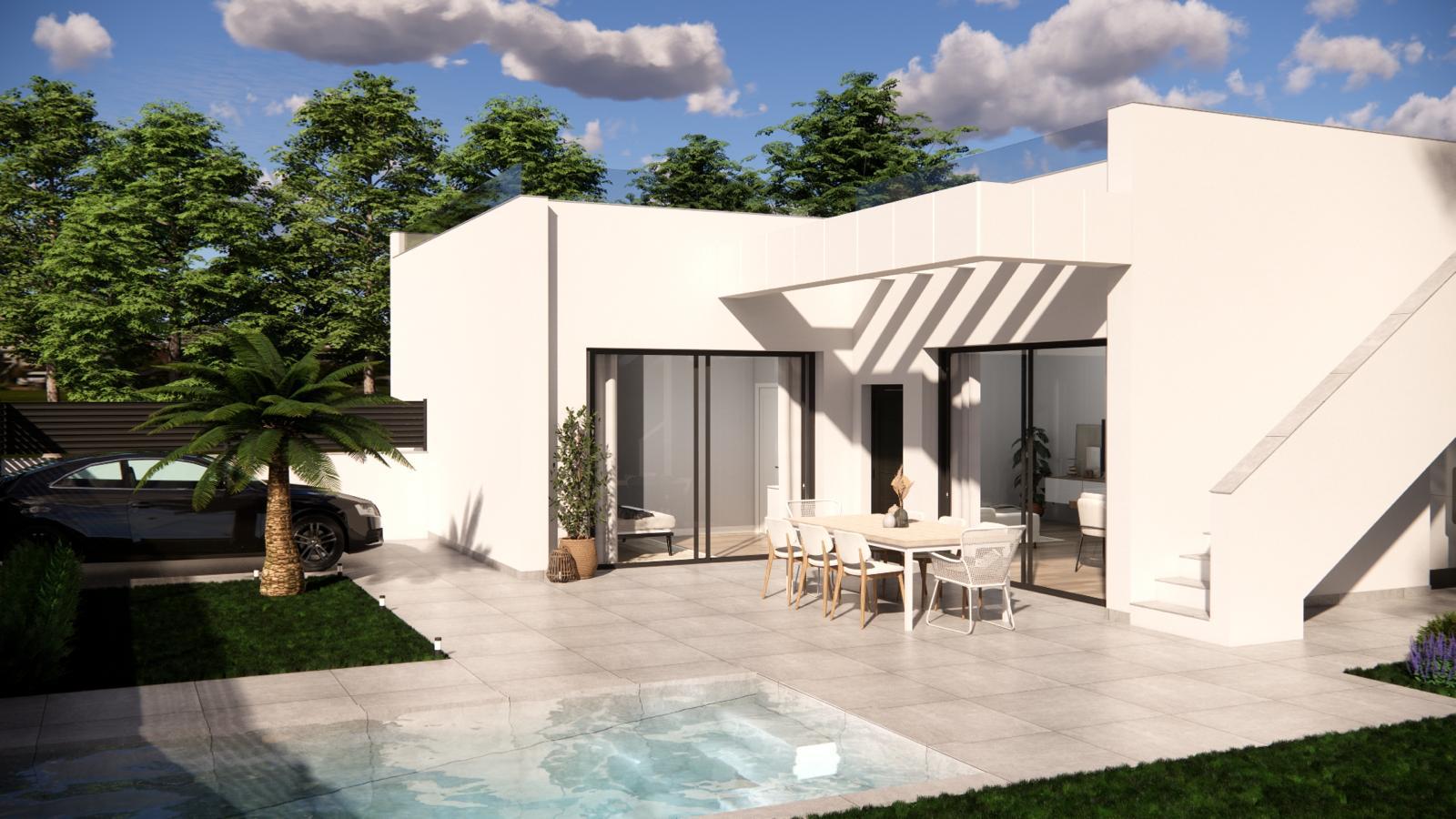 For sale - 3 Bedroom 2 Bathroom detached in Ciudad Quesada - Ciudad Quesada  - Alicante