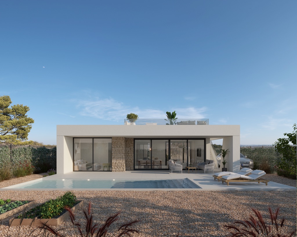 For sale - 3 Bedroom 2 Bathroom detached in Hacienda del Alamo Golf - Hacienda del Alamo Golf  - Murcia