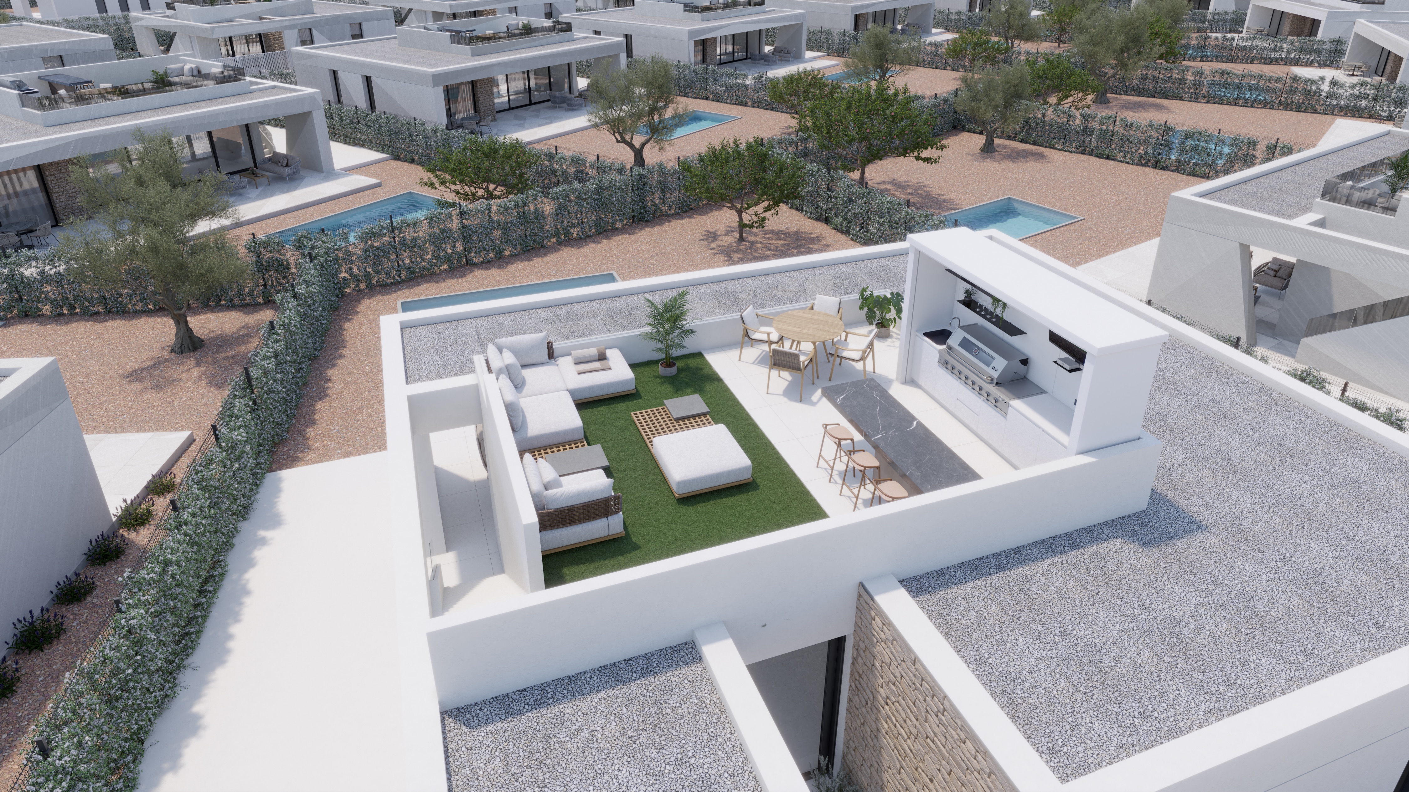For sale - 3 Bedroom 2 Bathroom detached in Hacienda del Alamo Golf - Hacienda del Alamo Golf  - Murcia