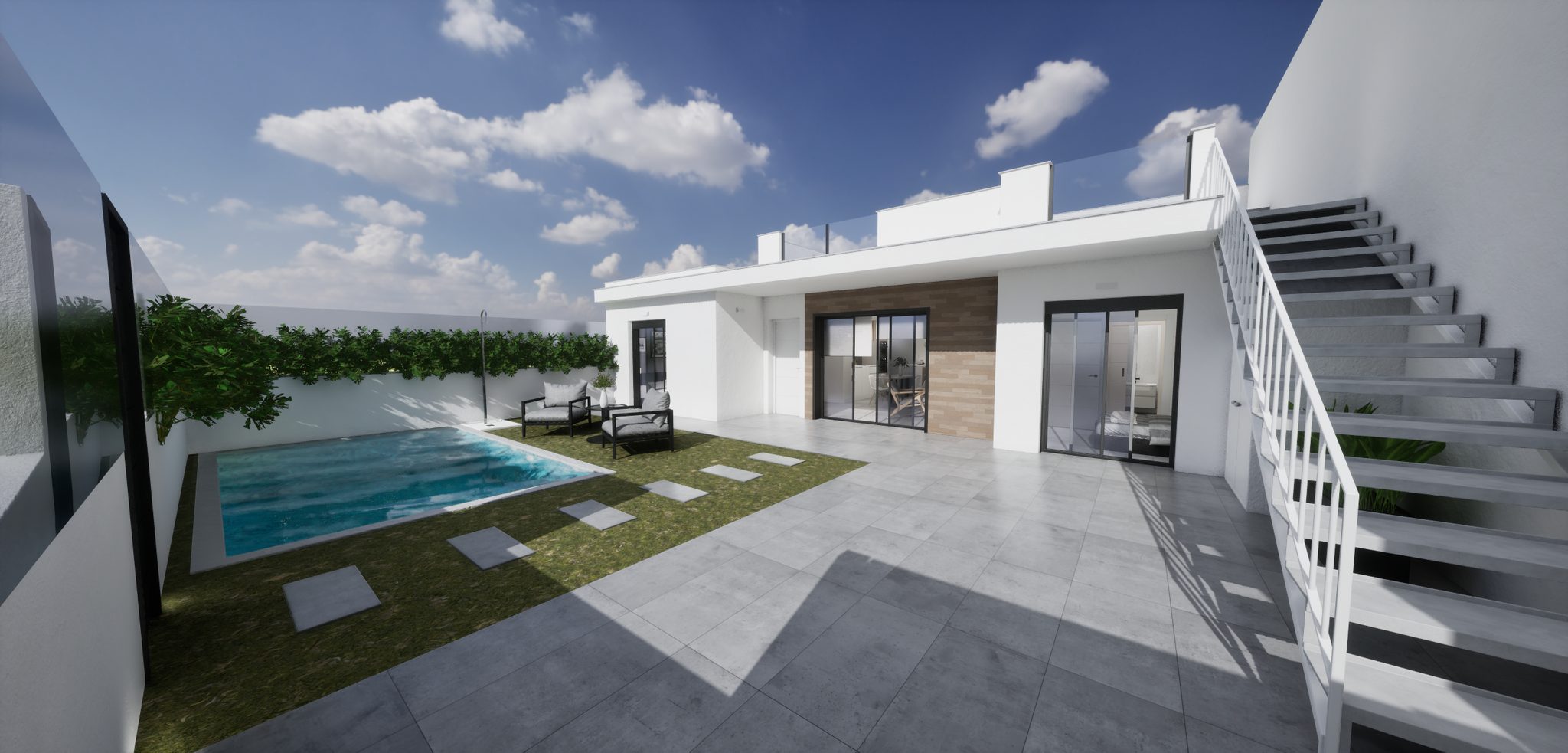 For sale - 3 Bedroom 2 Bathroom detached in Torre-Pacheco - Torre-Pacheco  - Murcia