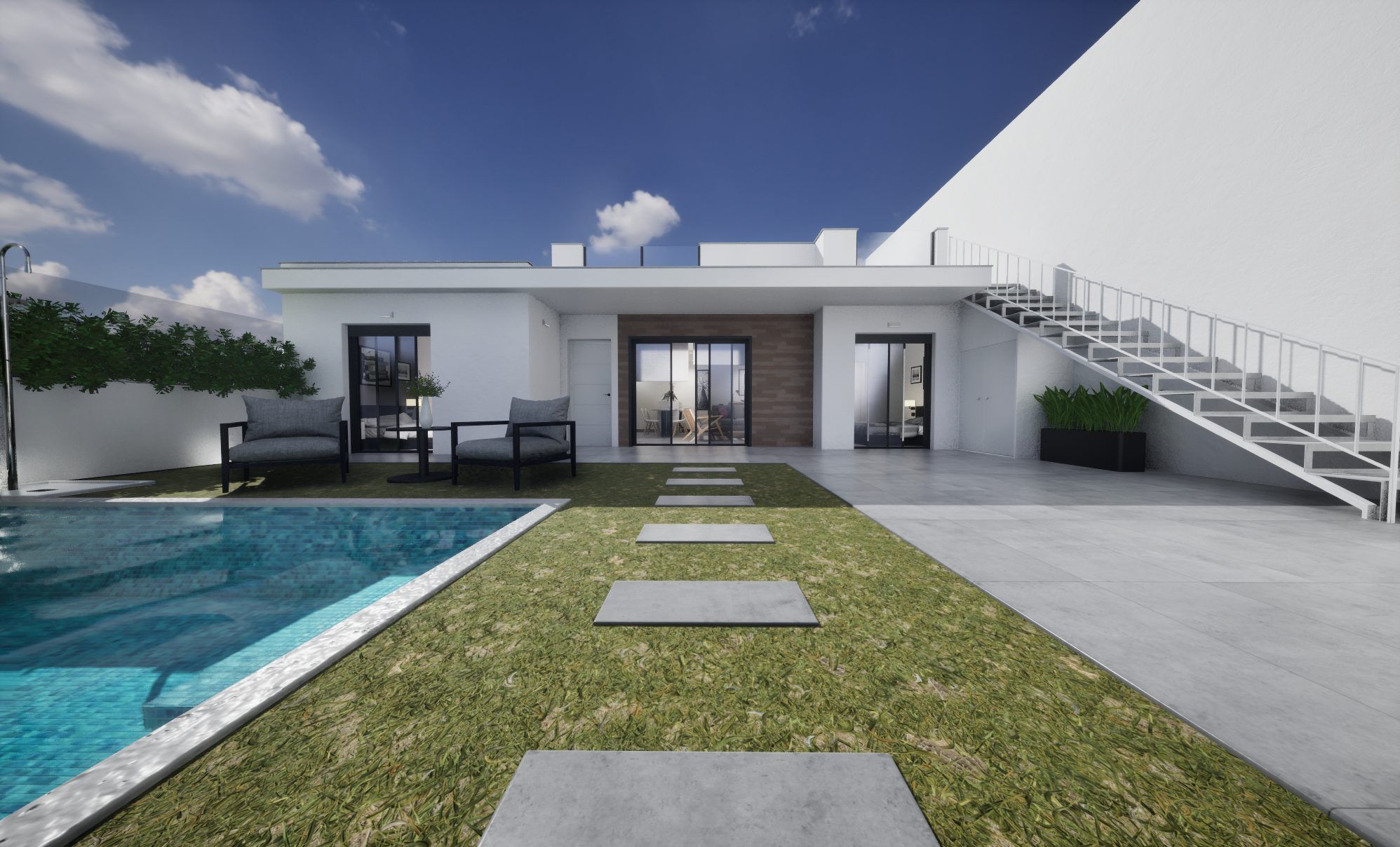 For sale - 3 Bedroom 2 Bathroom detached in Torre-Pacheco - Torre-Pacheco  - Murcia