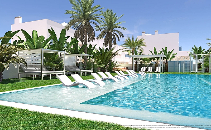 3 Bedroom 2 Bathroom low-bungalow in Torre de la Horadada