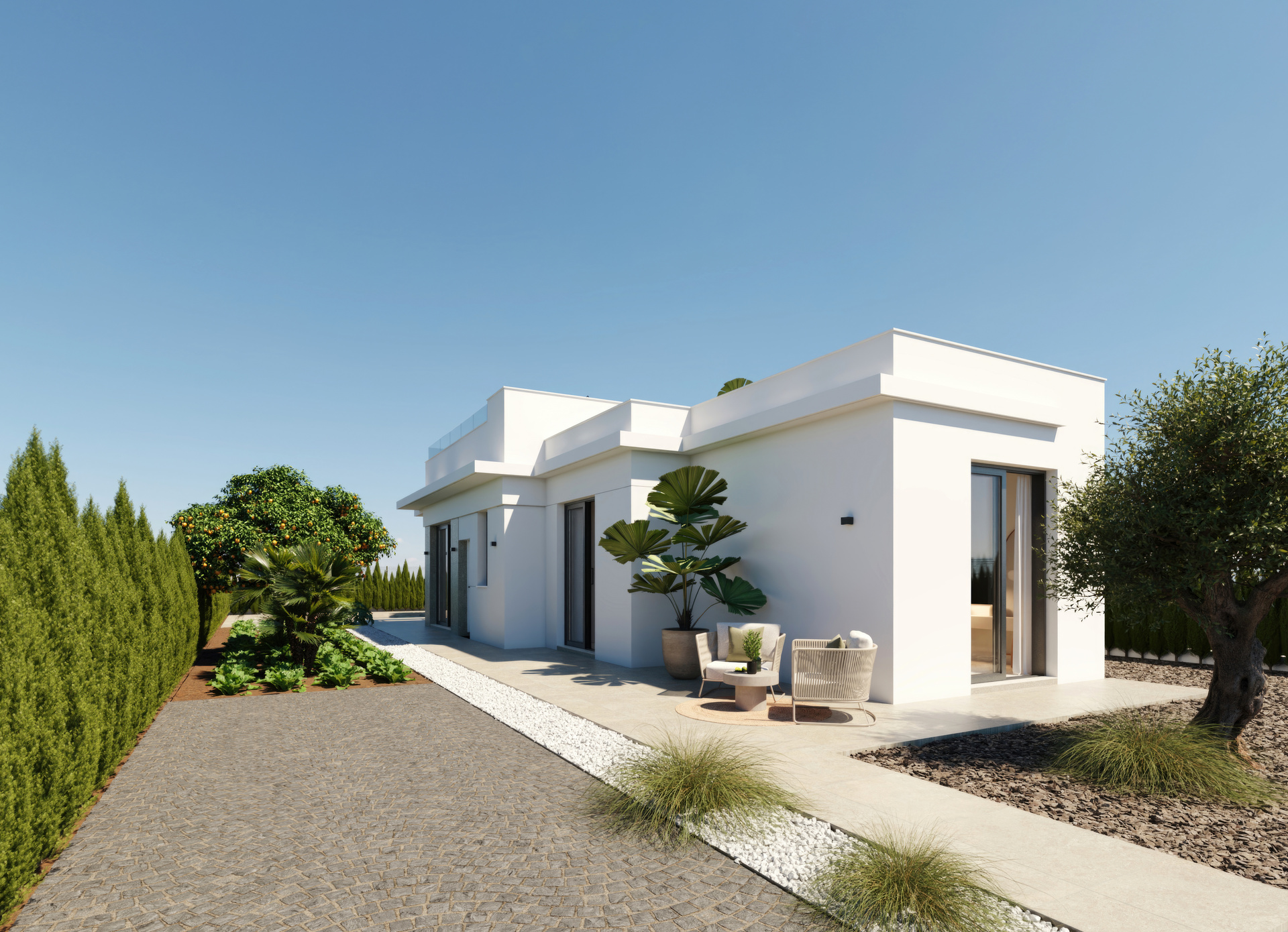 For sale - 3 Bedroom 2 Bathroom detached in Hacienda del Alamo Golf - Hacienda del Alamo Golf  - Murcia