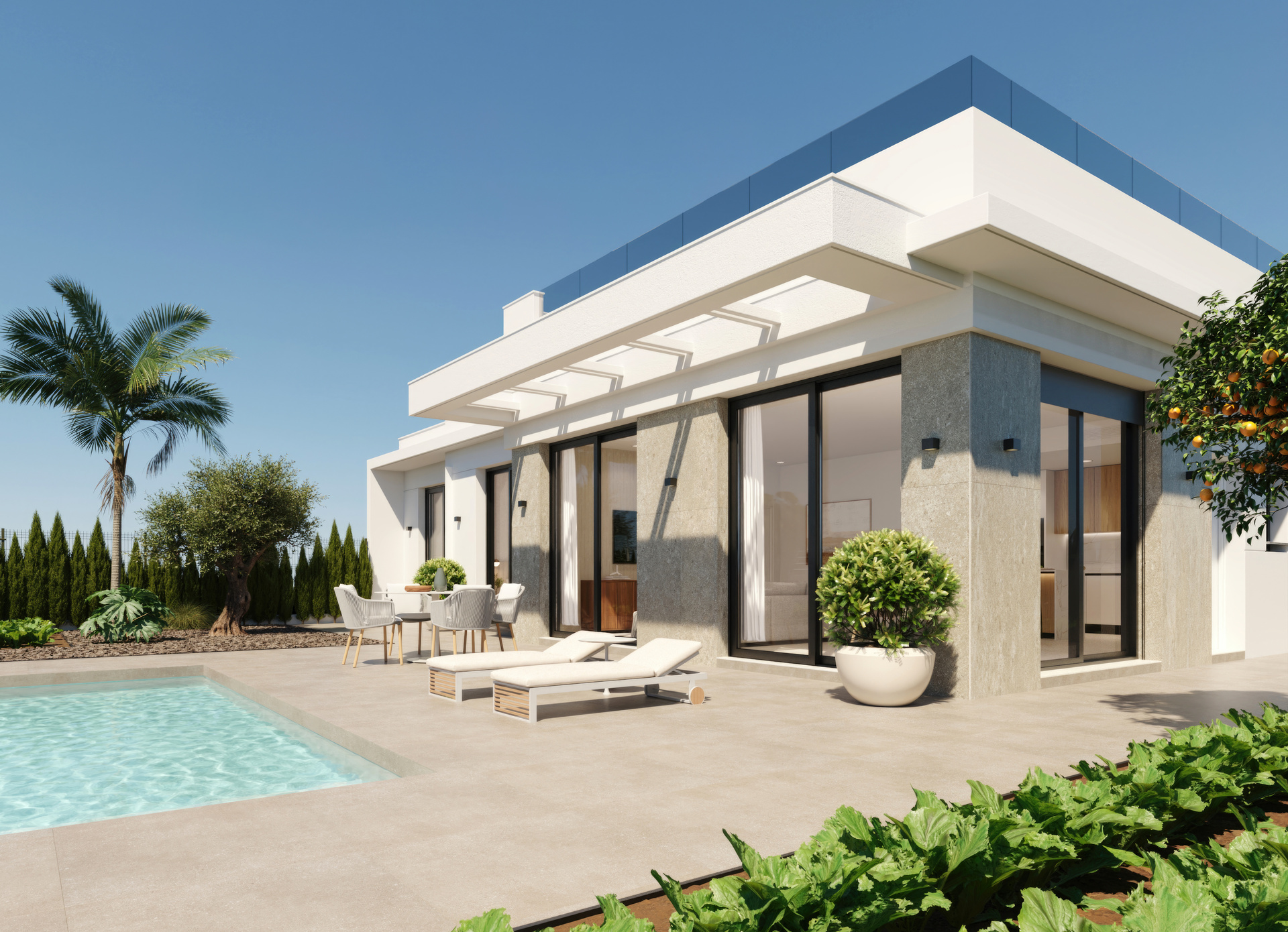 For sale - 3 Bedroom 2 Bathroom detached in Hacienda del Alamo Golf - Hacienda del Alamo Golf  - Murcia